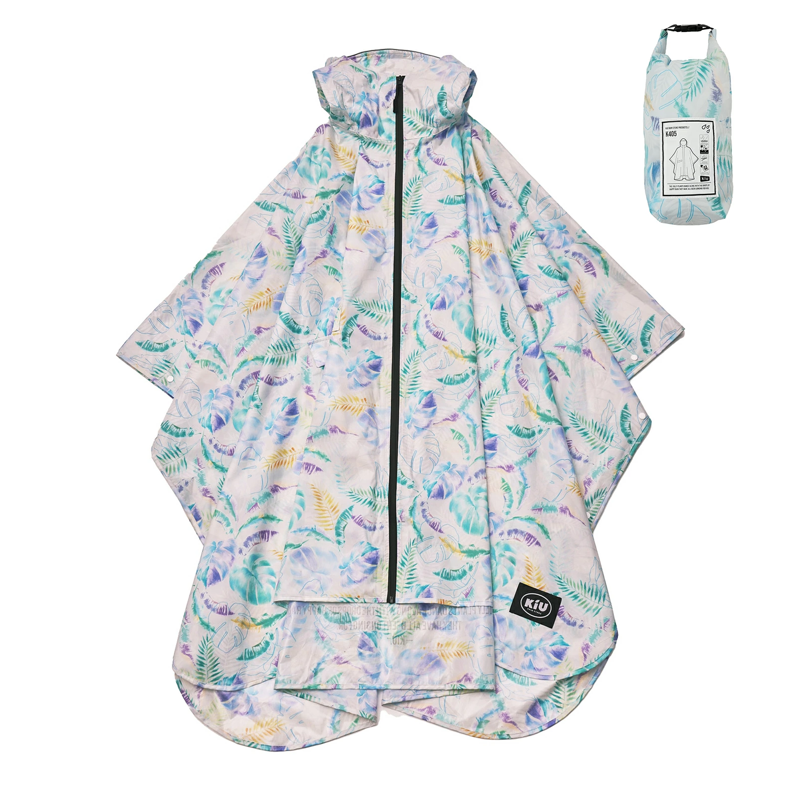 【日本直送】KiU 經典防水斗篷雨褸 | RAIN PONCHO 2nd