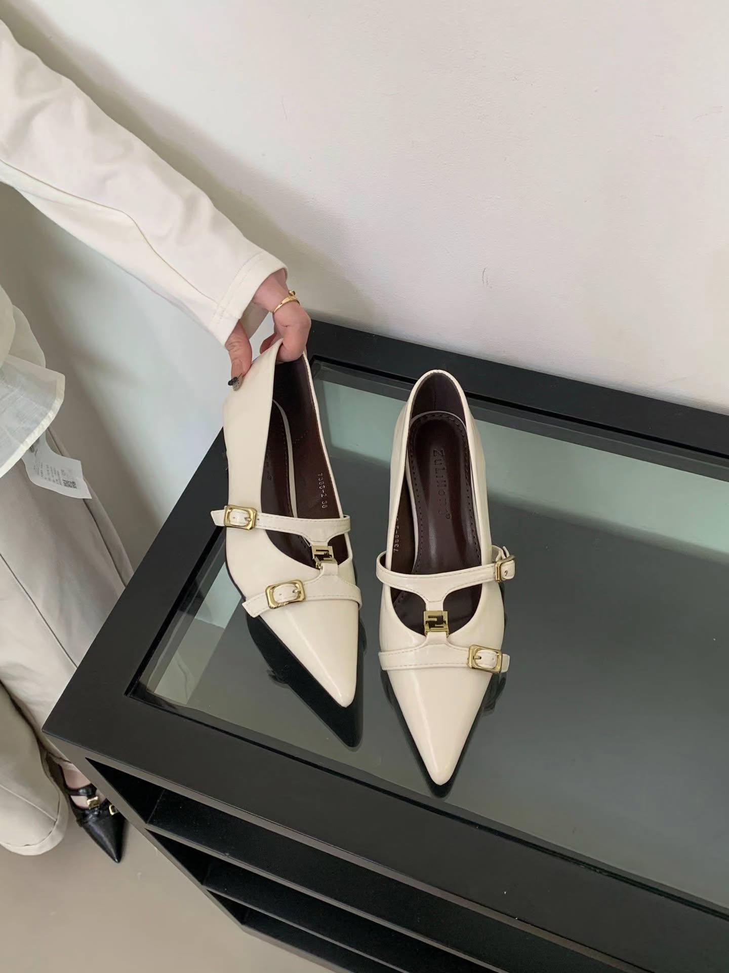 7388-2 法式气质玛丽珍高跟鞋🇨🇳