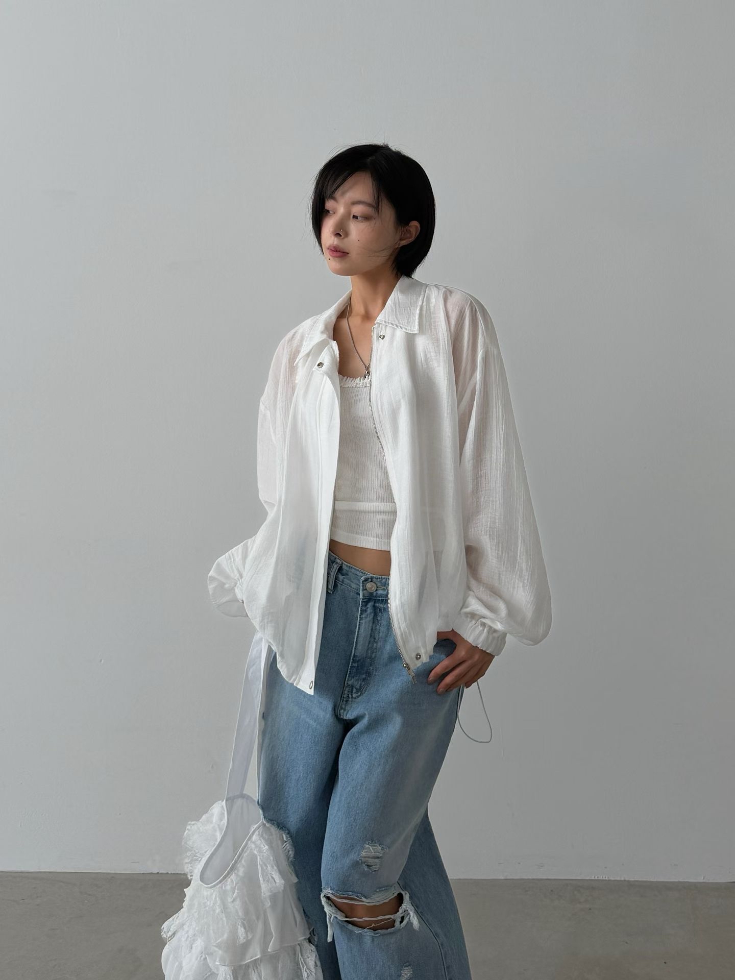 🇰🇷東大門女裝 | 透視外套 