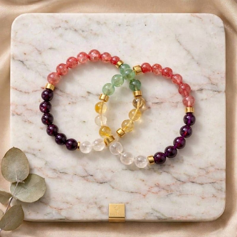 Mixed Crystals Bracelet 