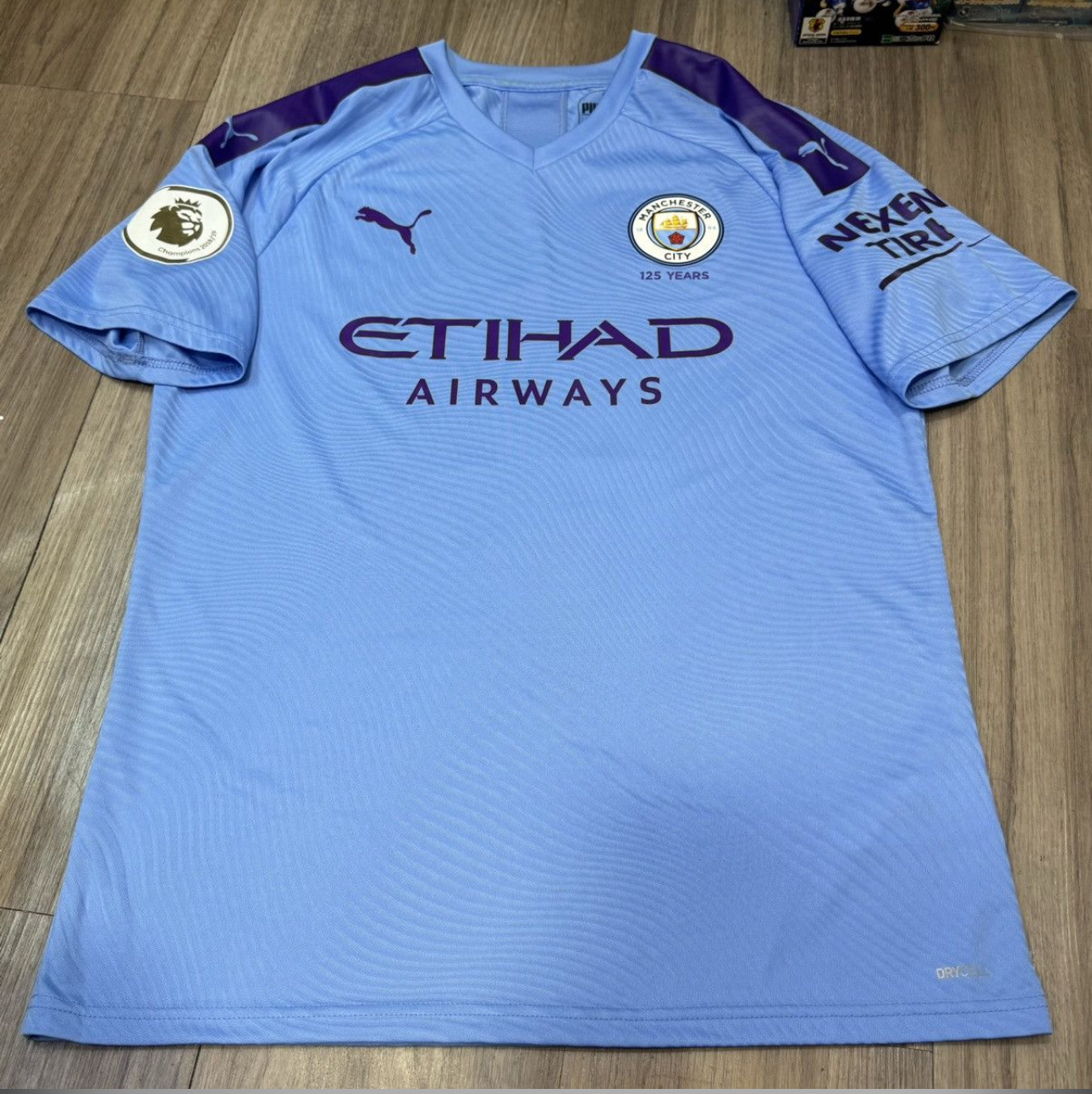 Manchester City 19/20 Match issued home shirt #8 Gundogan