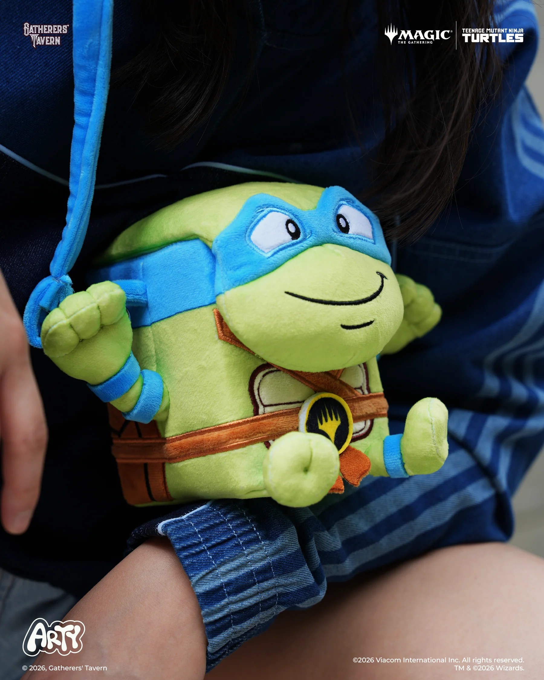 Gatherers' Tavern: Magic The Gathering x Teenage Mutant Ninja Turtles - Leonardo Arty Box