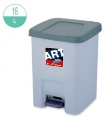 418方形有內膽腳踏垃圾桶(16L)