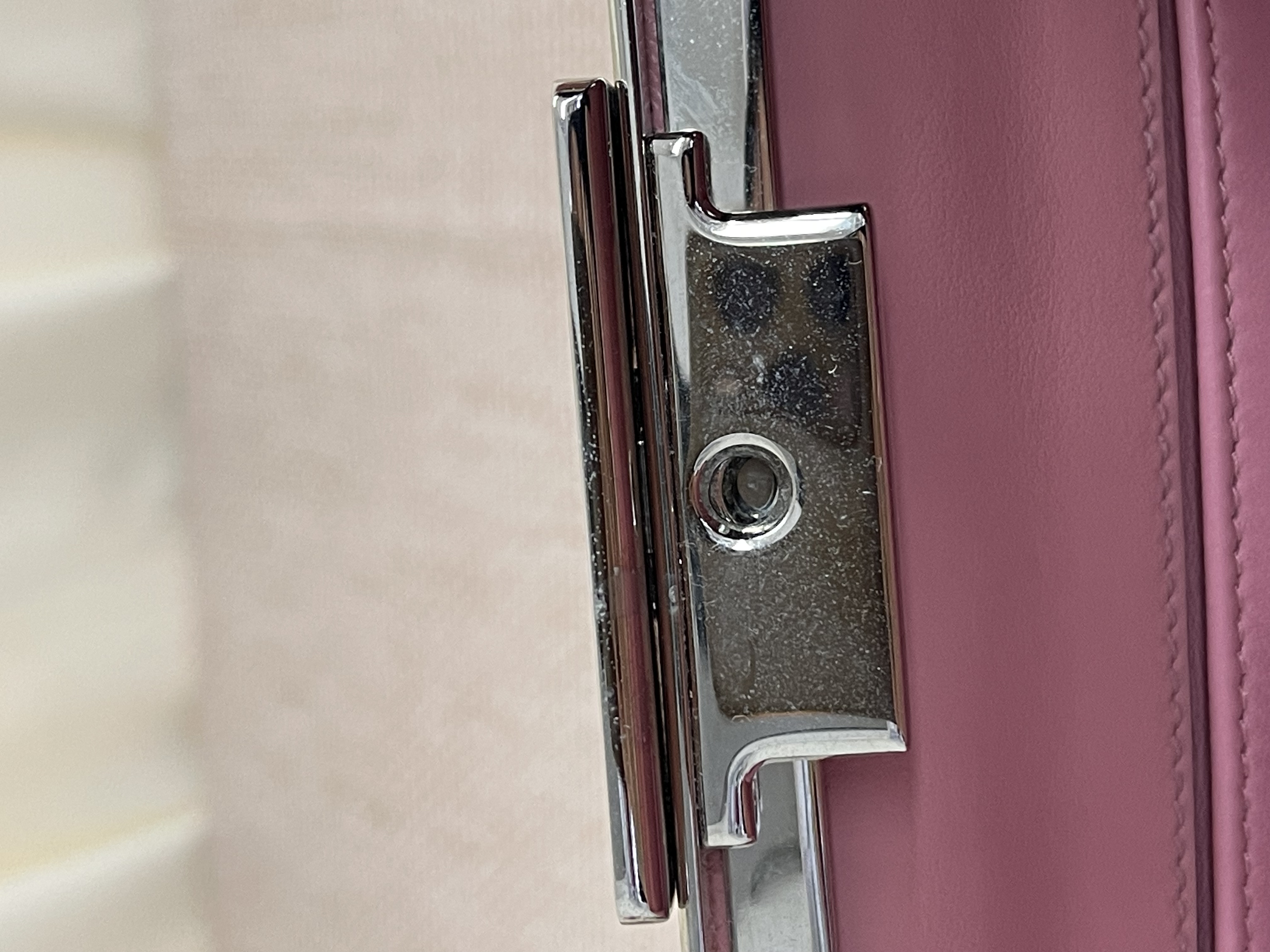 Pre-owned Prada Saffiano City Calf Light Frame Bag/ Product Code: 26041907