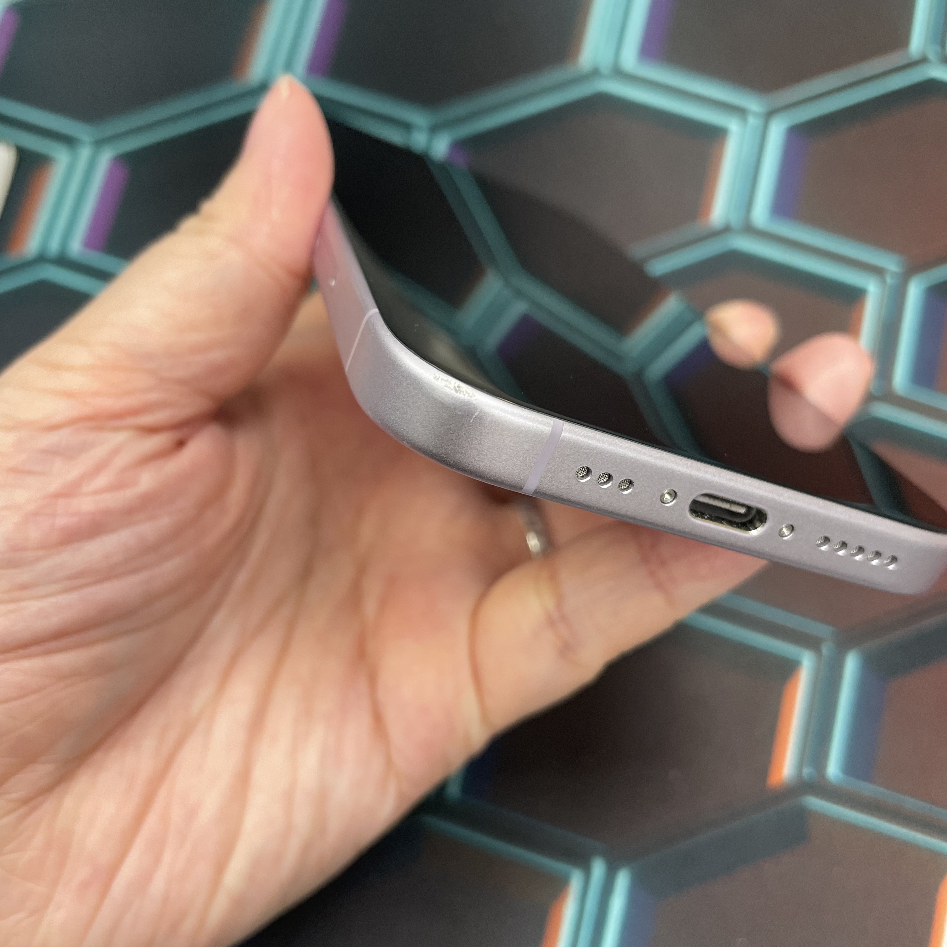 *6232 17 超靚機 512GB 電100 紫色 purple