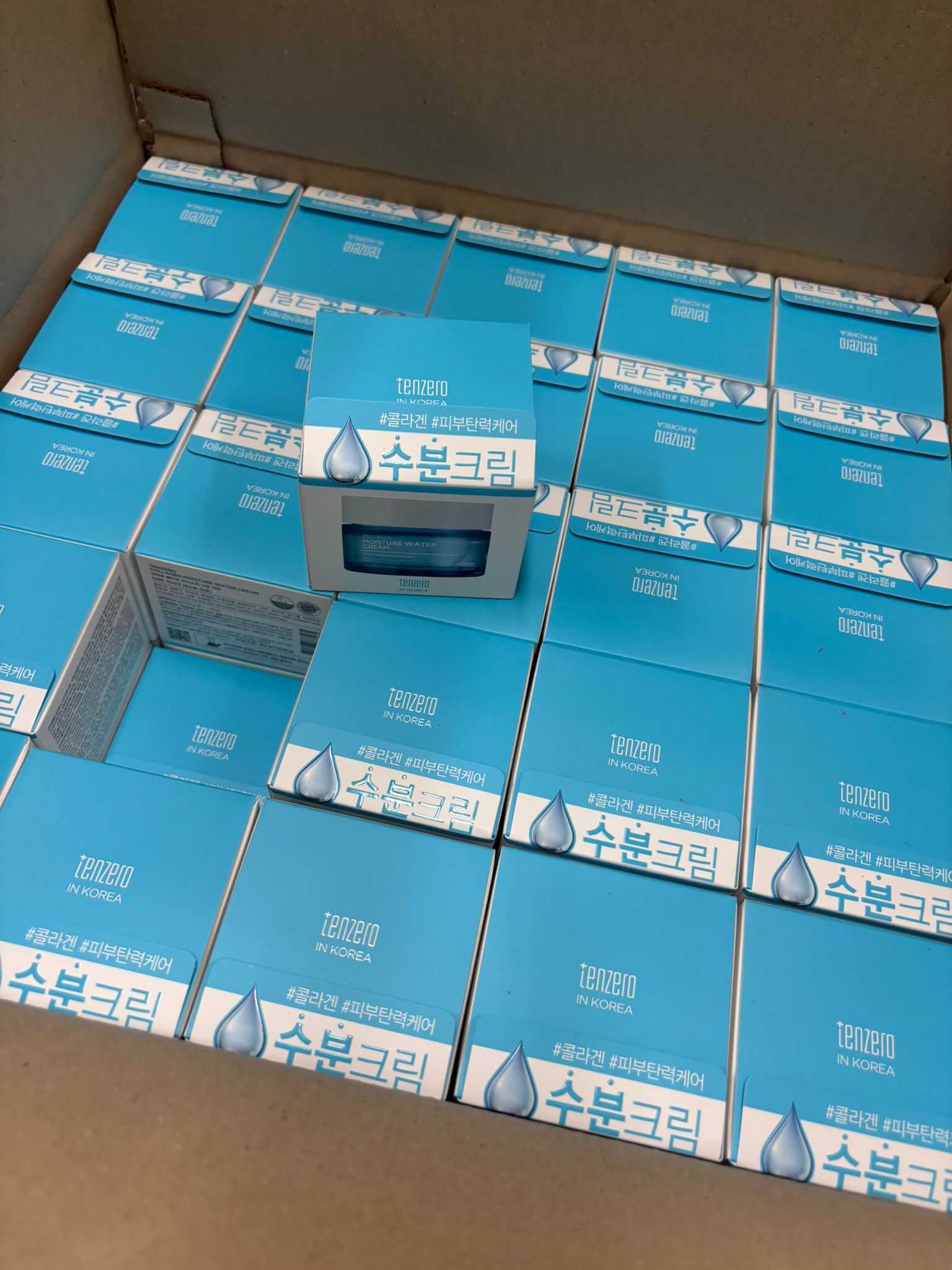 韓國🇰🇷TENZERO保濕補⽔⾯霜(50ml) (現貨品)