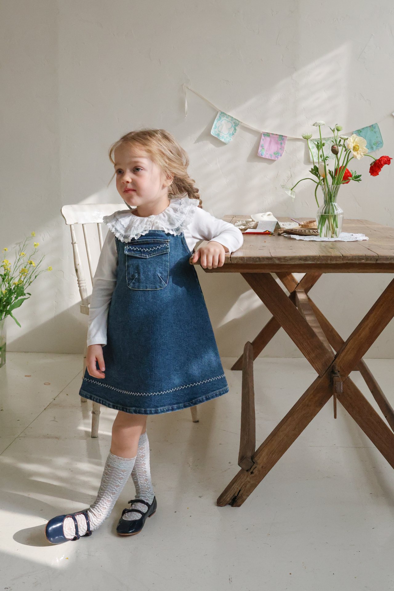 牛仔連身裙 (內搭需另配)