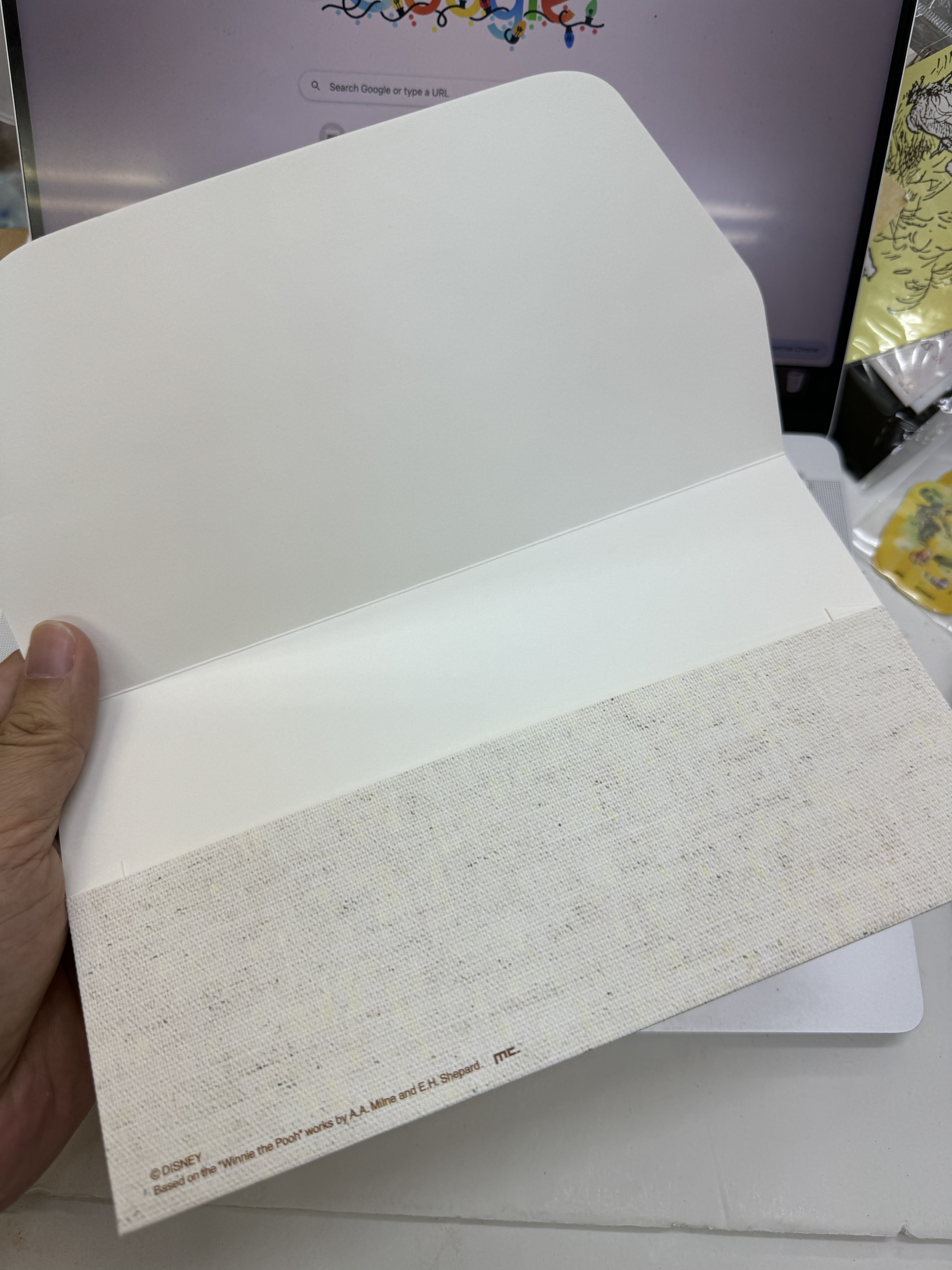 [現貨] [日本直送] 小熊維尼|布紋面車票套 {TF2210297}