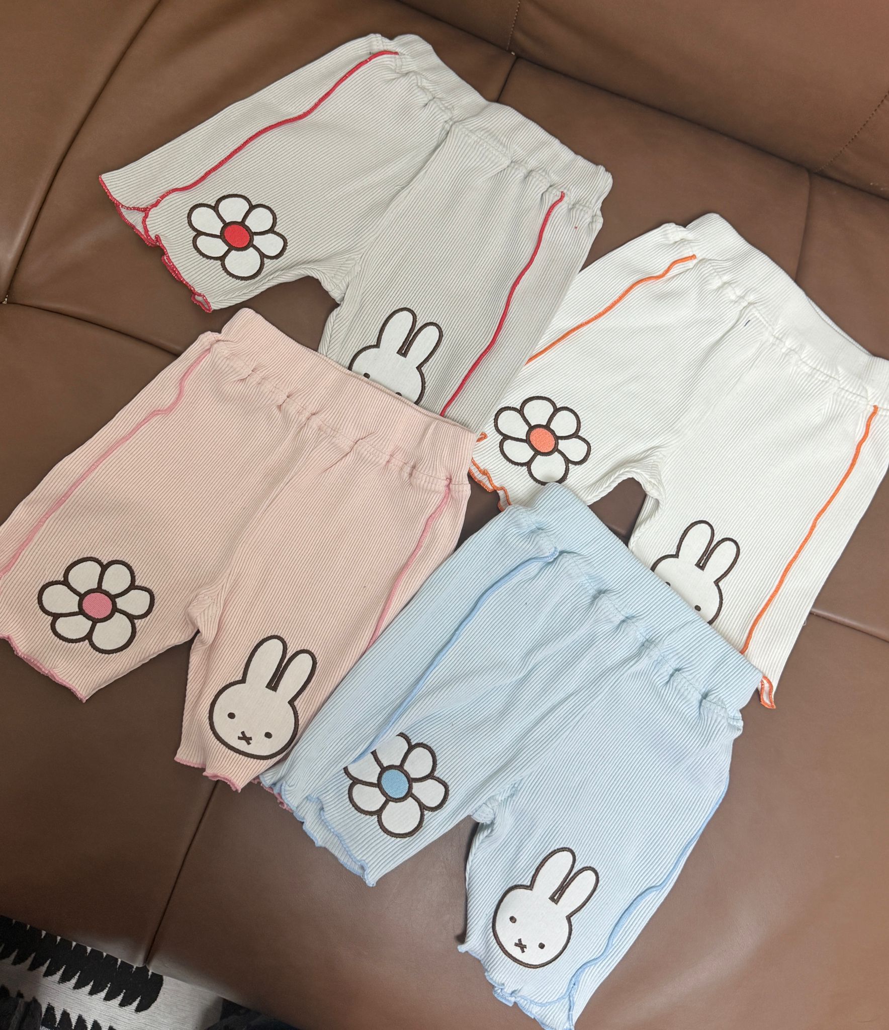 預訂款～日單 刺繡款Miffy 五分褲