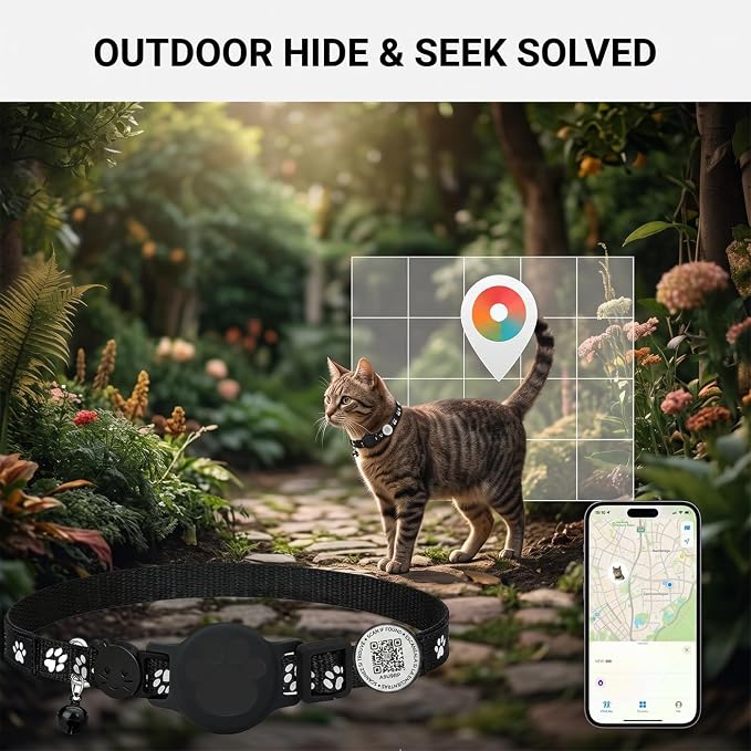 EGLANCLIFM Cat Tracker GPS 電子寵物定位器項圈 (預購產品)