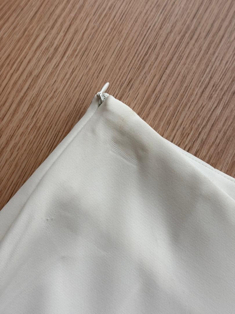 (DEFECT) SL32 Flared Pants | White