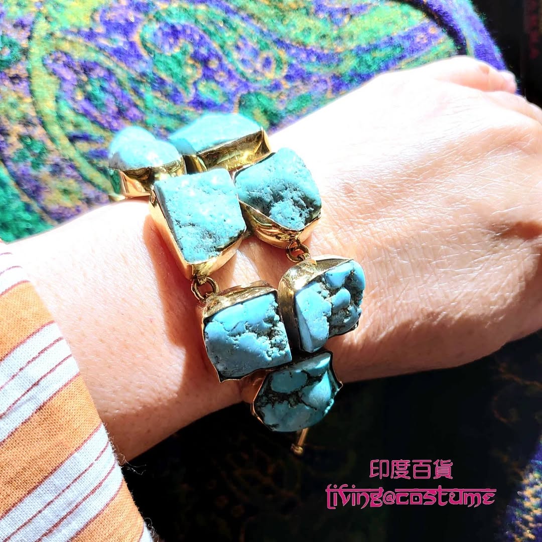 印度黃銅原石手鏈