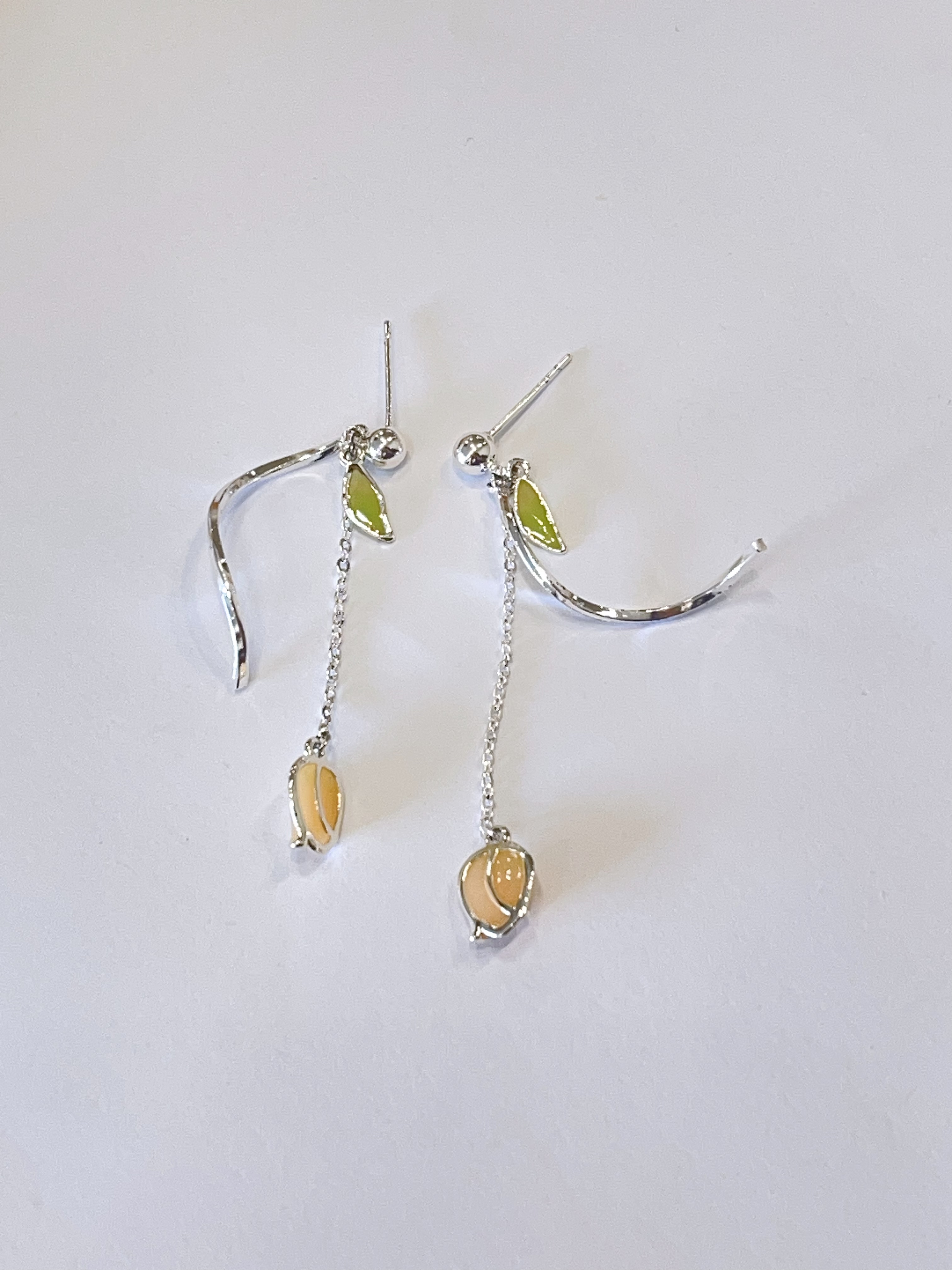 郁金香流苏耳环🌷