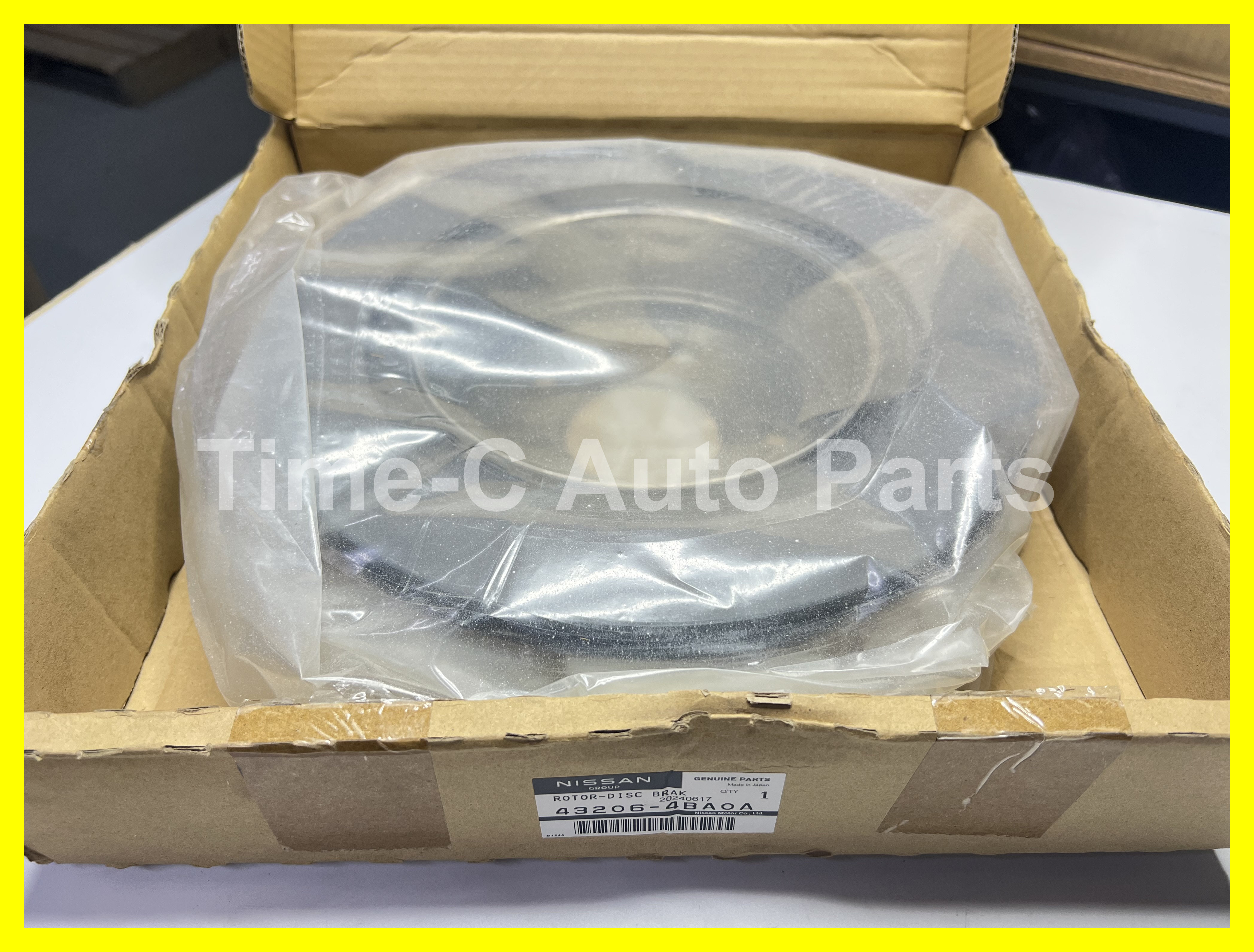後煞車碟 43206-4BA0A - Nissan Serena