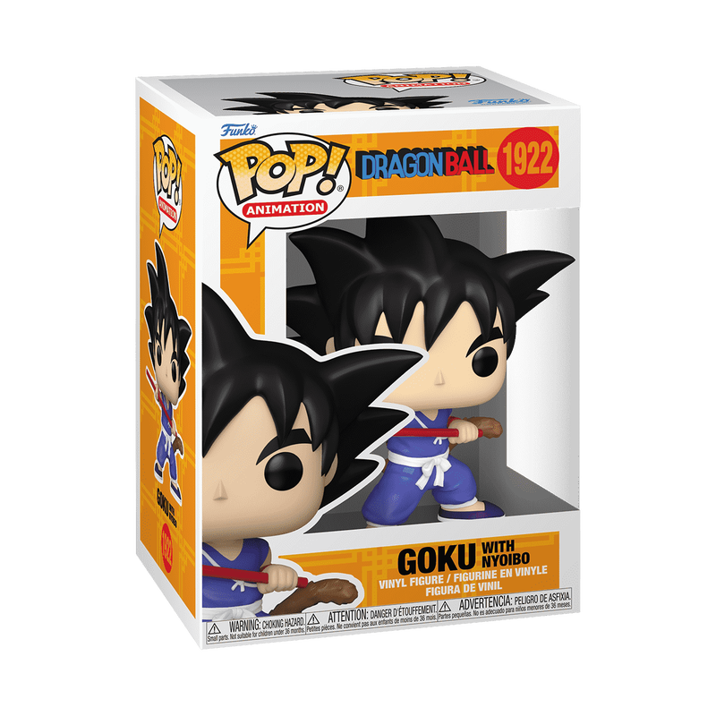 📦訂購 英國代購 Funko POP! DRAGON BALL Goku with Nyoibou Figure 七龍珠 模型
