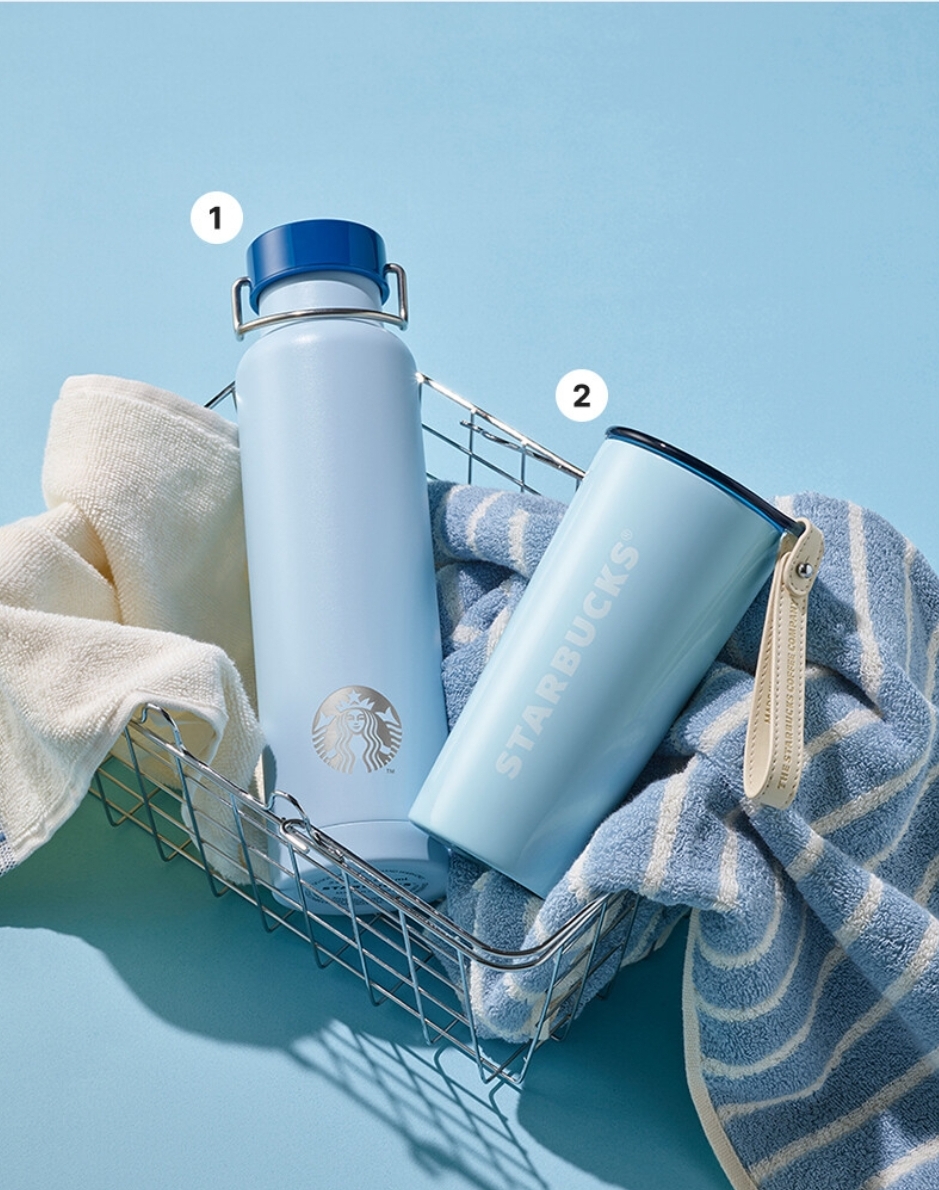 [ Starbucks ] 韓國 Starbucks Wash-blue denim 牛仔藍系列