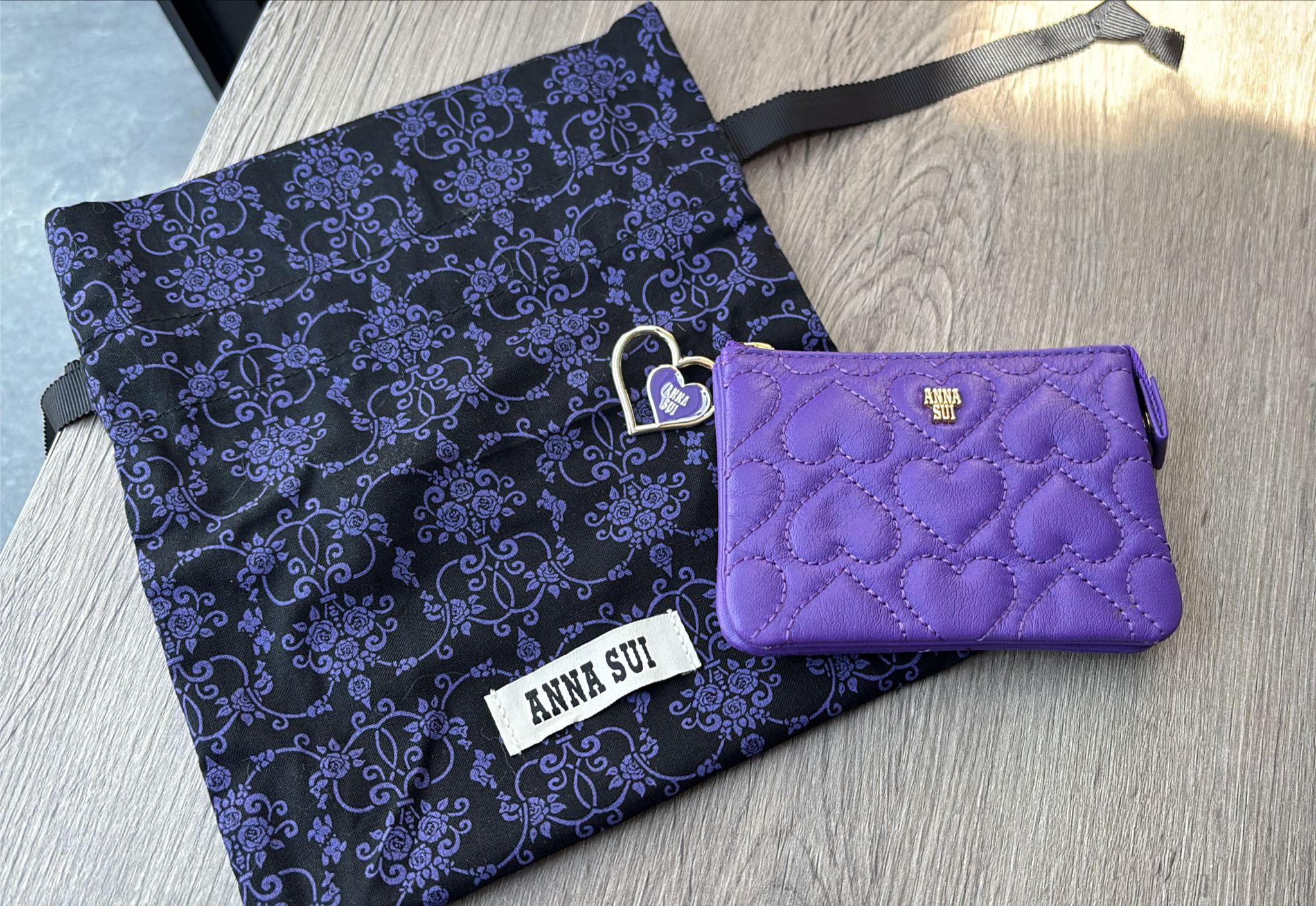 現貨 Anna Sui  咭+ coins bag