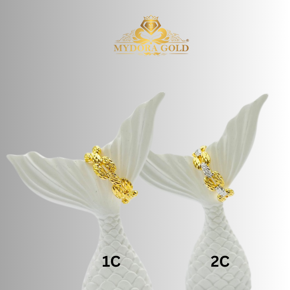 MYDORA Cincin Sauh Pahat (5G) l EMAS 916/22K