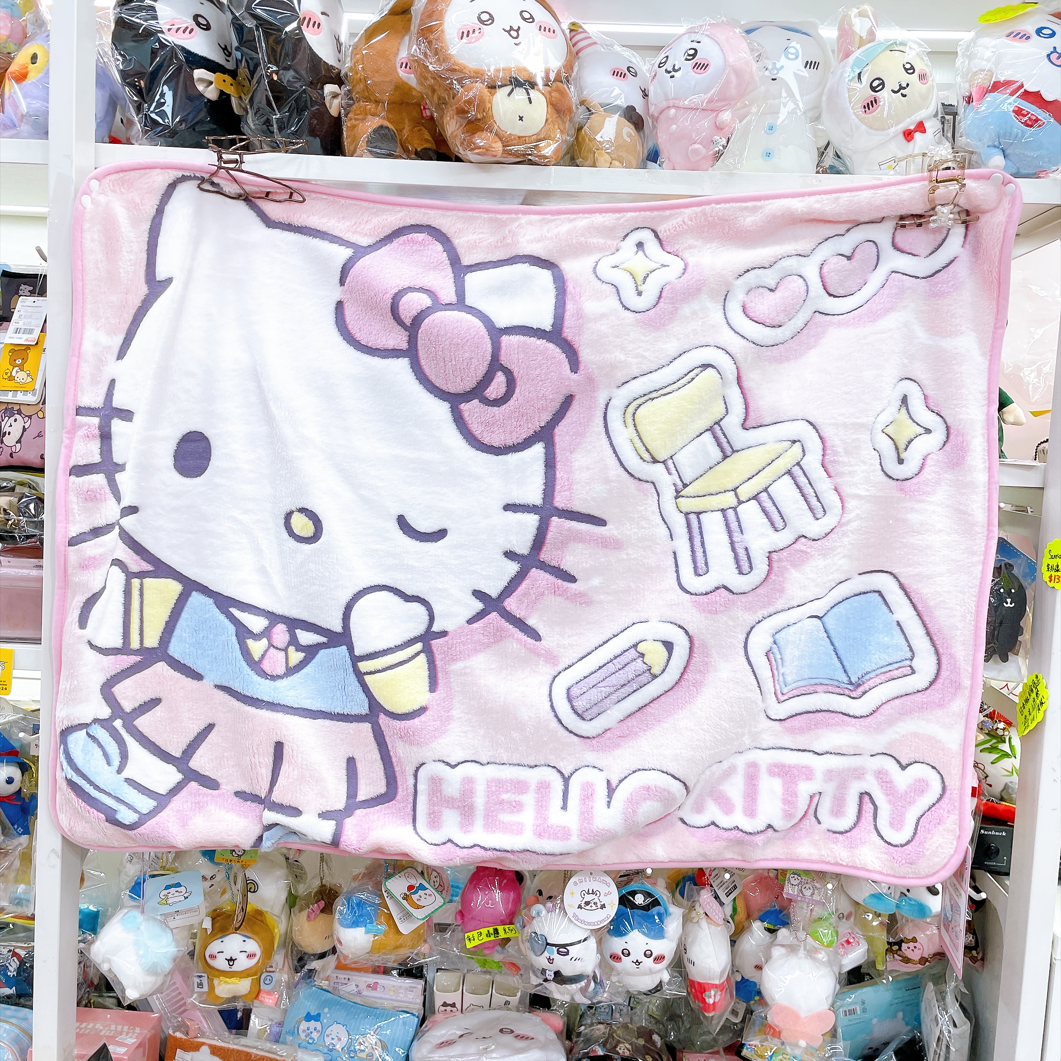 日本直送日本版Sanrio  鬆弛熊  100×70 cm毛氈可以做披肩