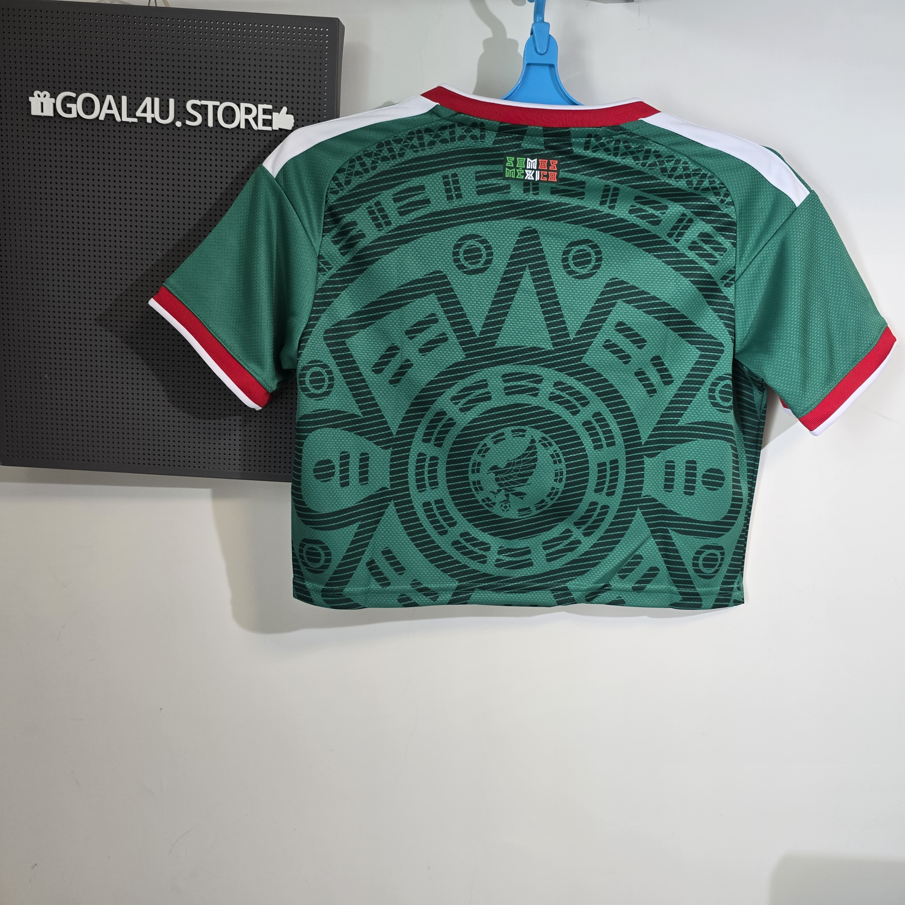 Adidas Mexico 墨西哥 2025-26 女裝短版主場球衣 (可加臂章) KE9975