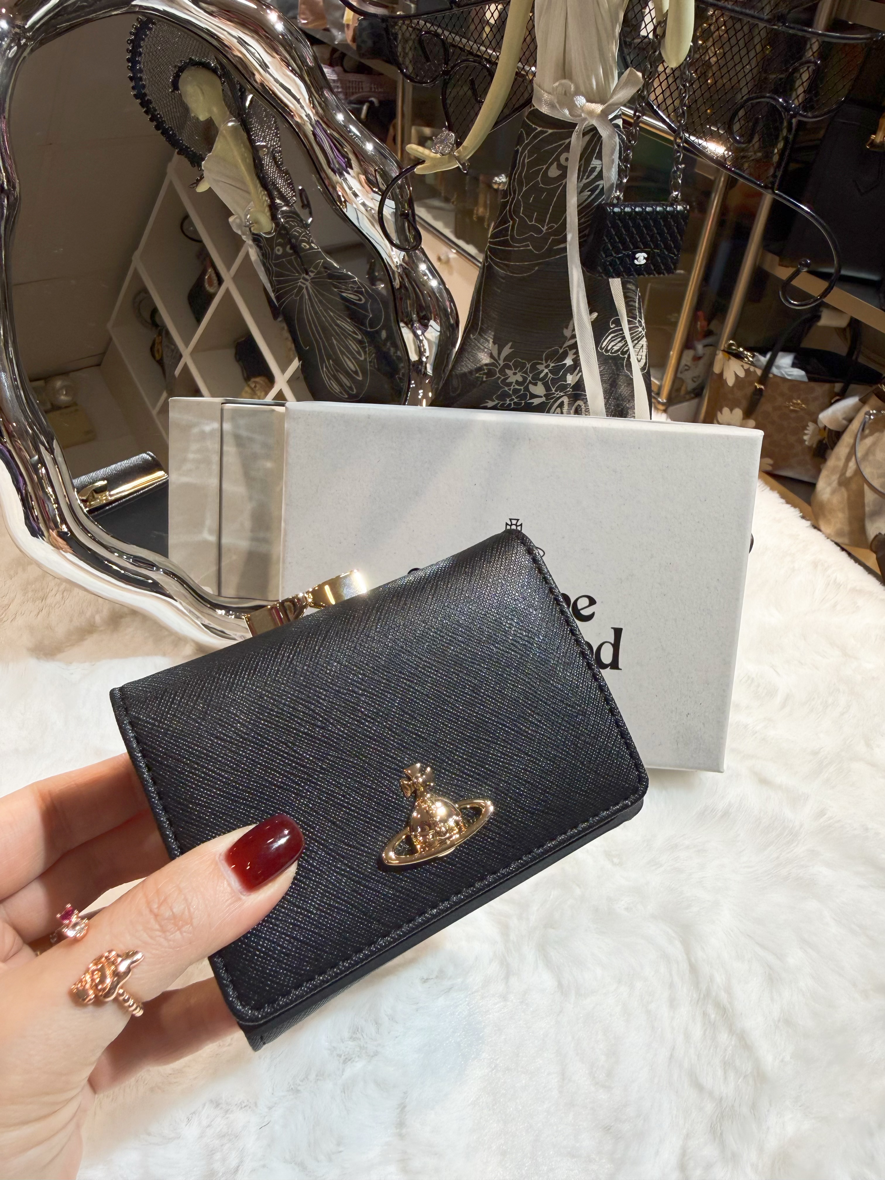 Vivienne Westwood wallet 1311/sf/blk/g