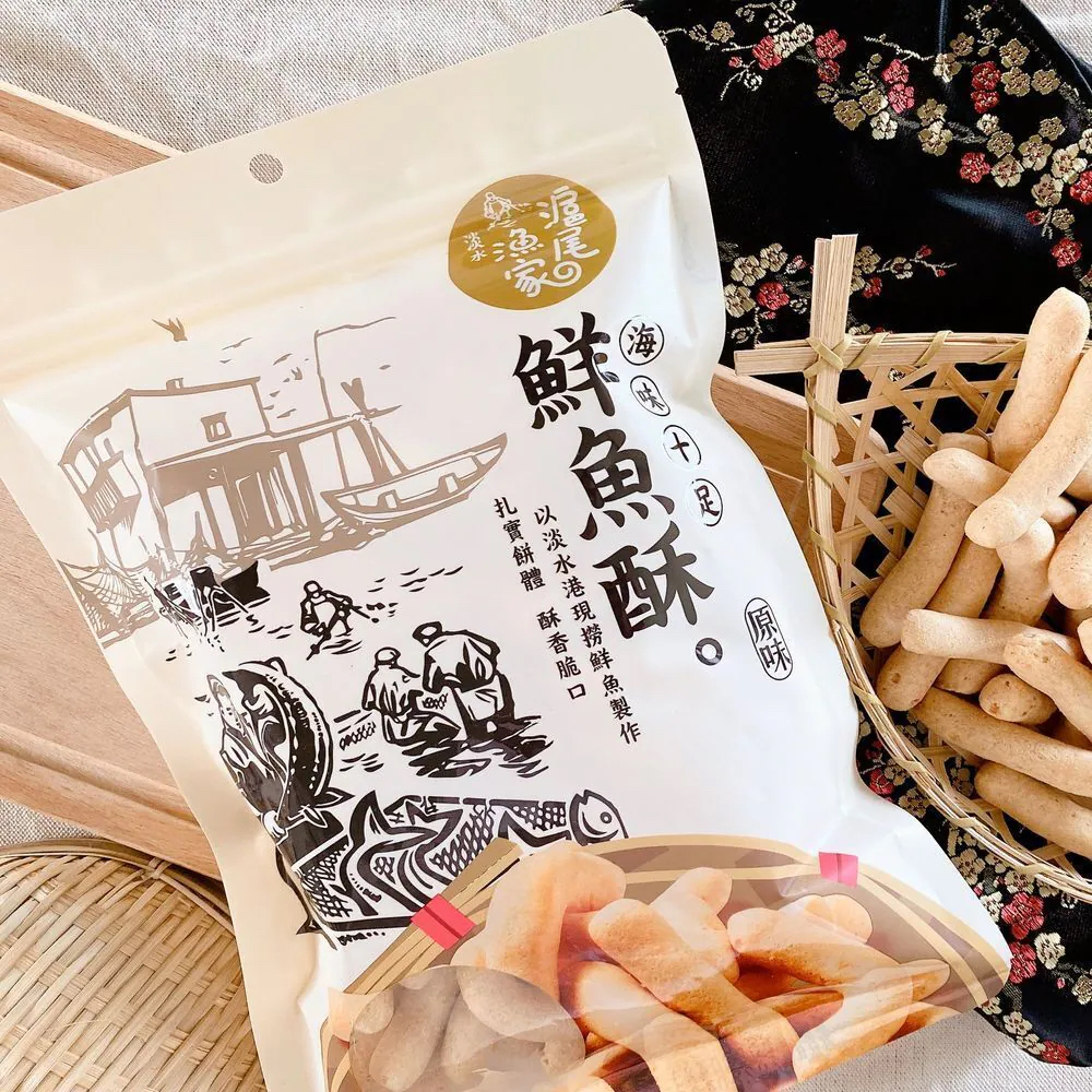 滬尾漁家-鮮魚酥 - 原味 (150g)