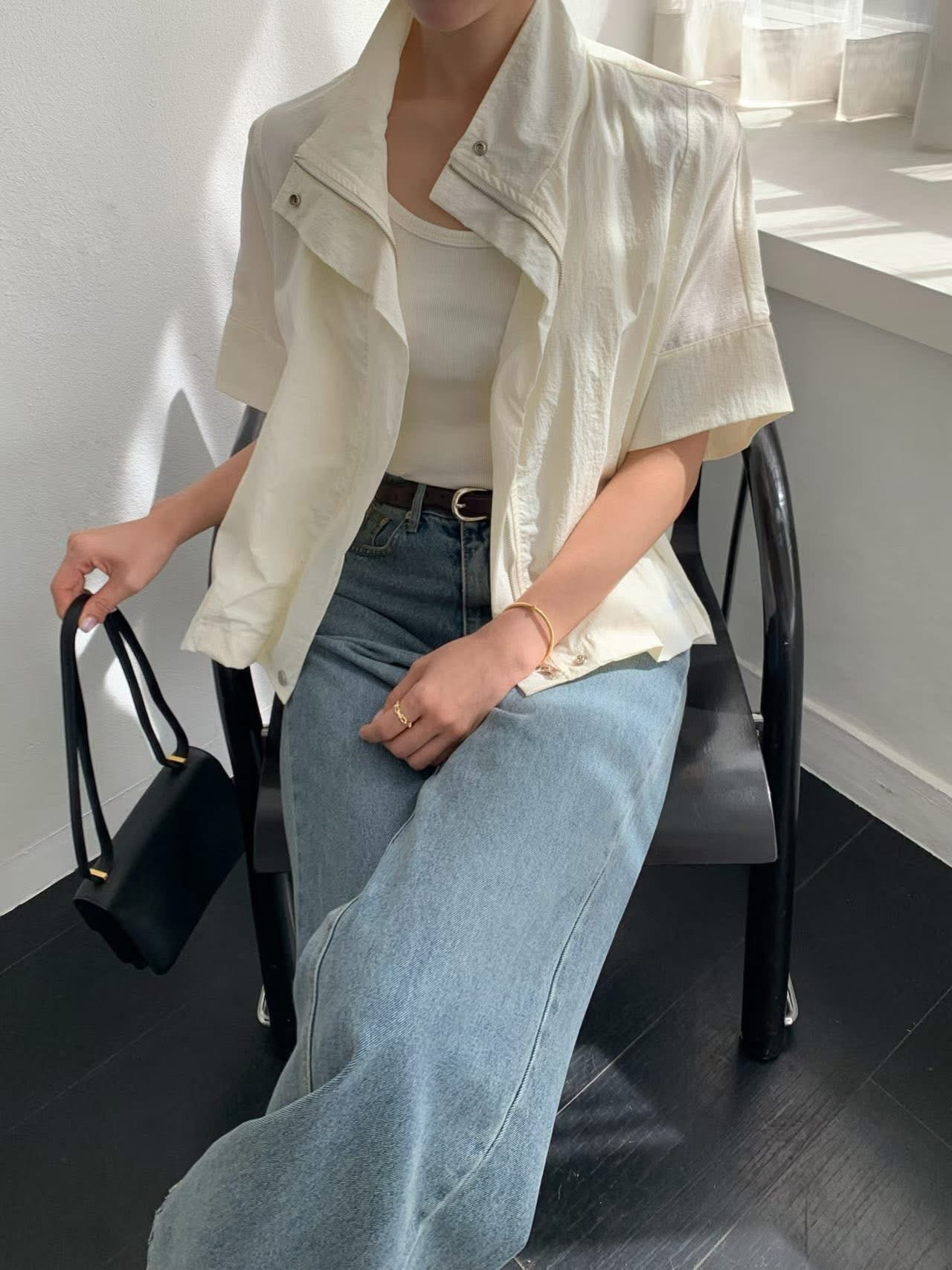 Moi 靚料短袖外套