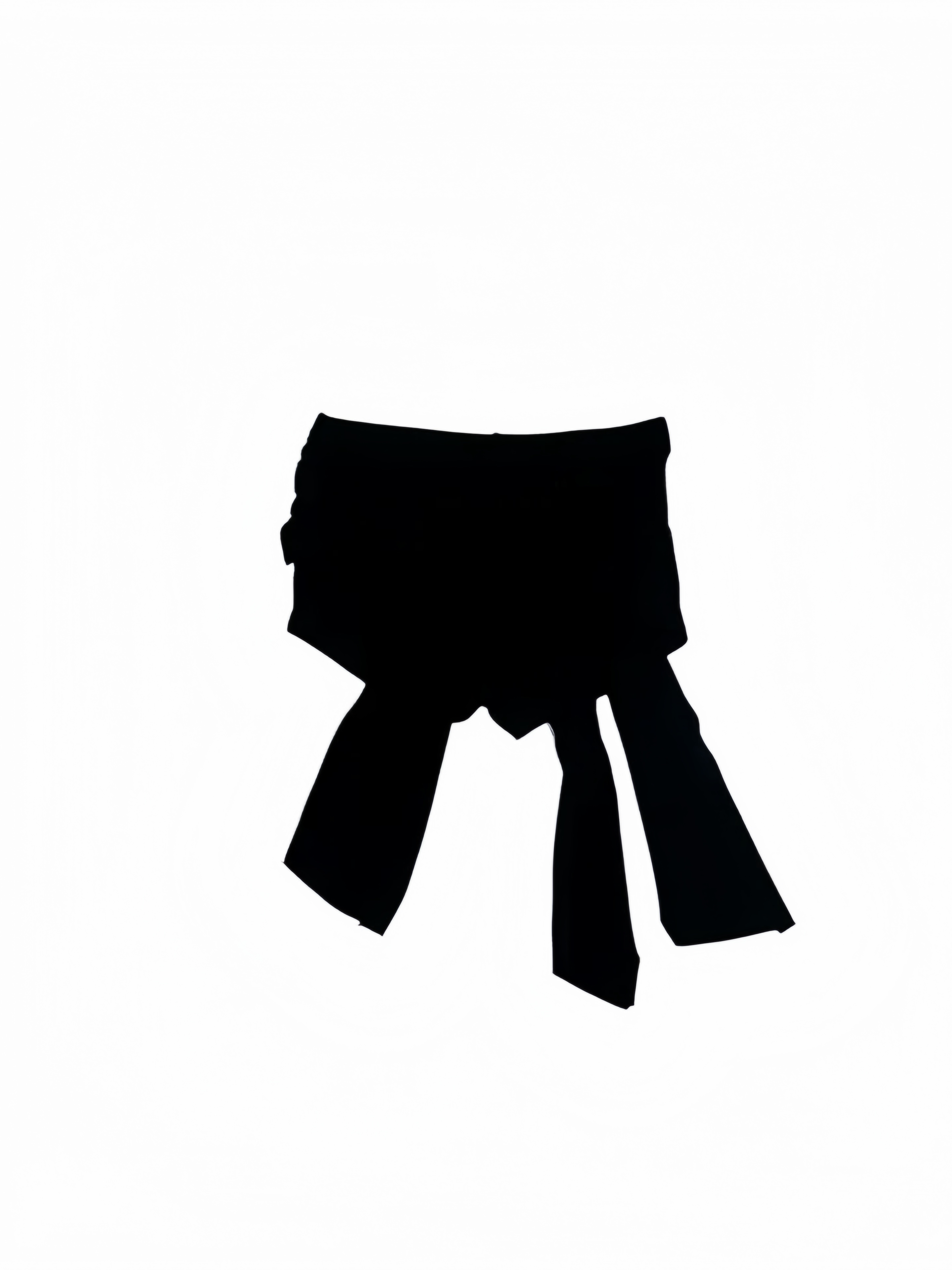 Layered Wrap-Front Micro Shorts