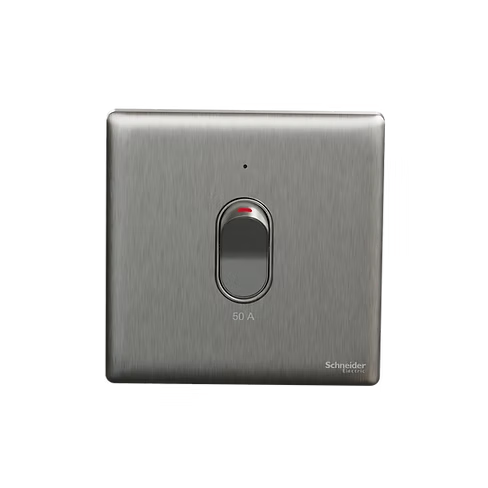 施耐德 Unica X 炫星銀 50A單位 燈曲