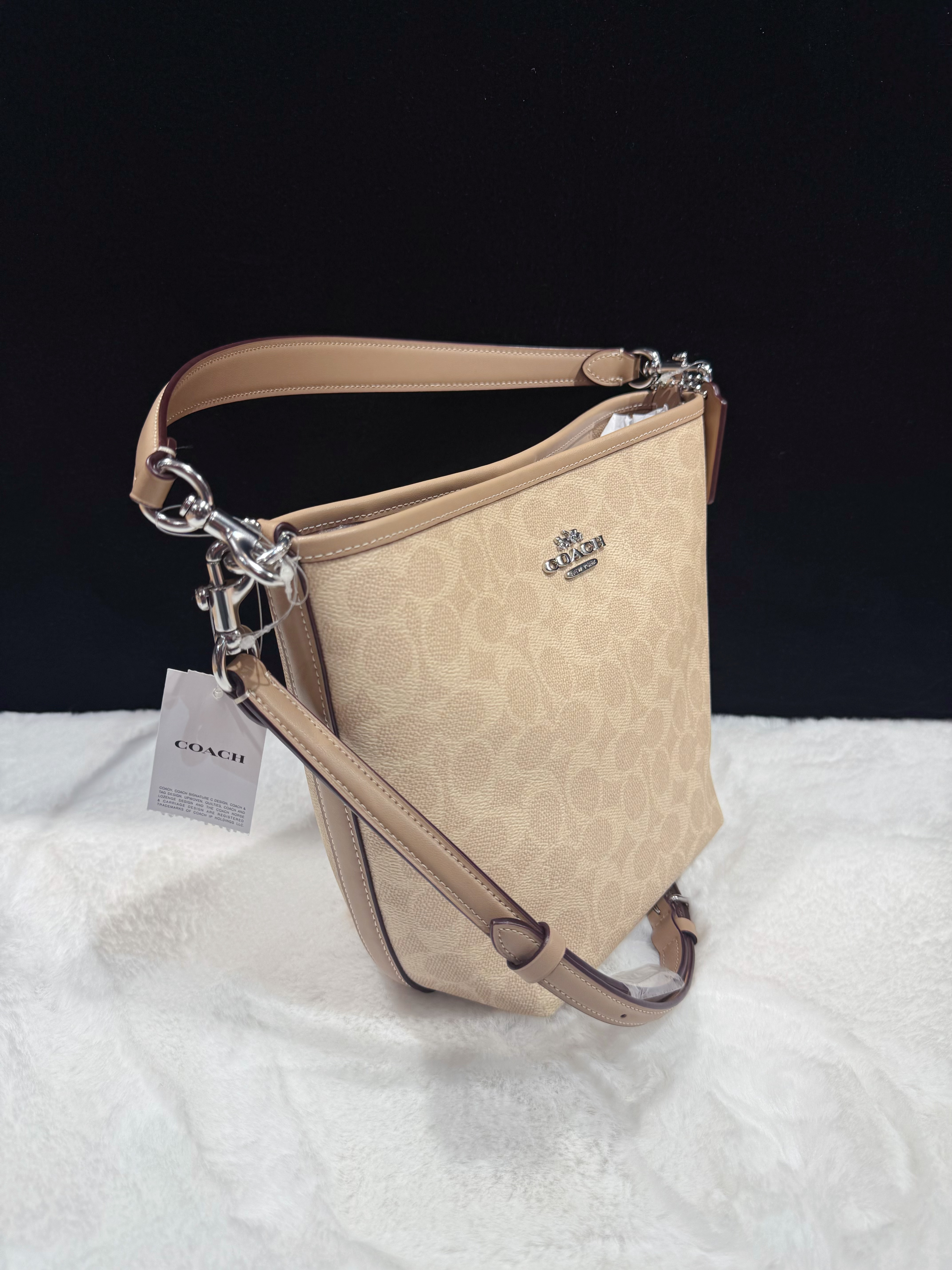 Coach City bucket milk tea/m