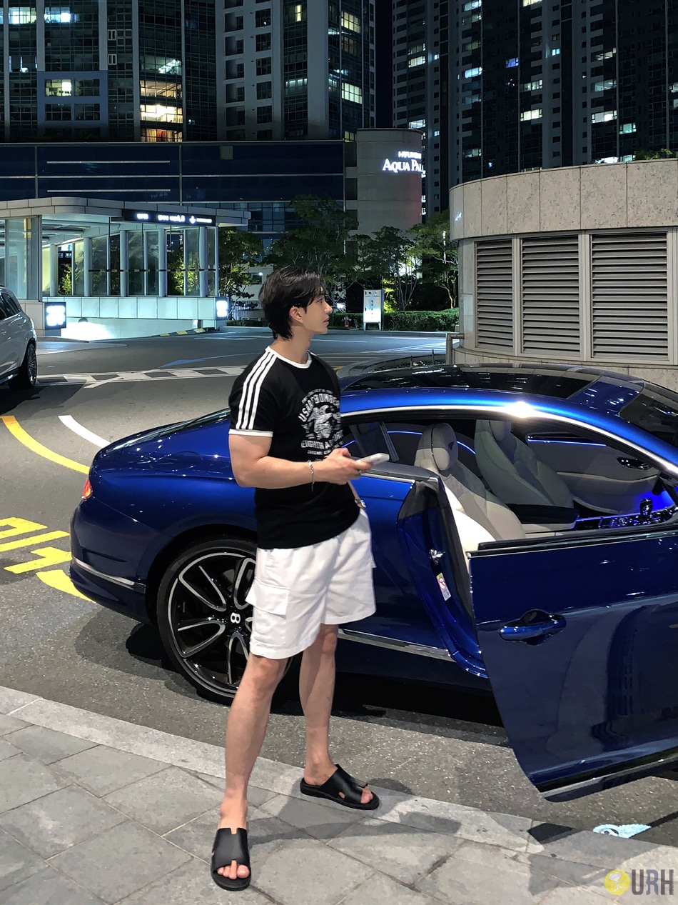 【100%保證韓國直送】Millet Track 美式復古鷹圖騰雙條紋拼色修身短Tee 👕 [5 color] RL115157