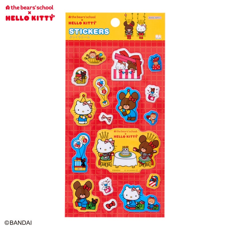🌸 【預訂】Sticker (RD) - The Bears' School x Kitty