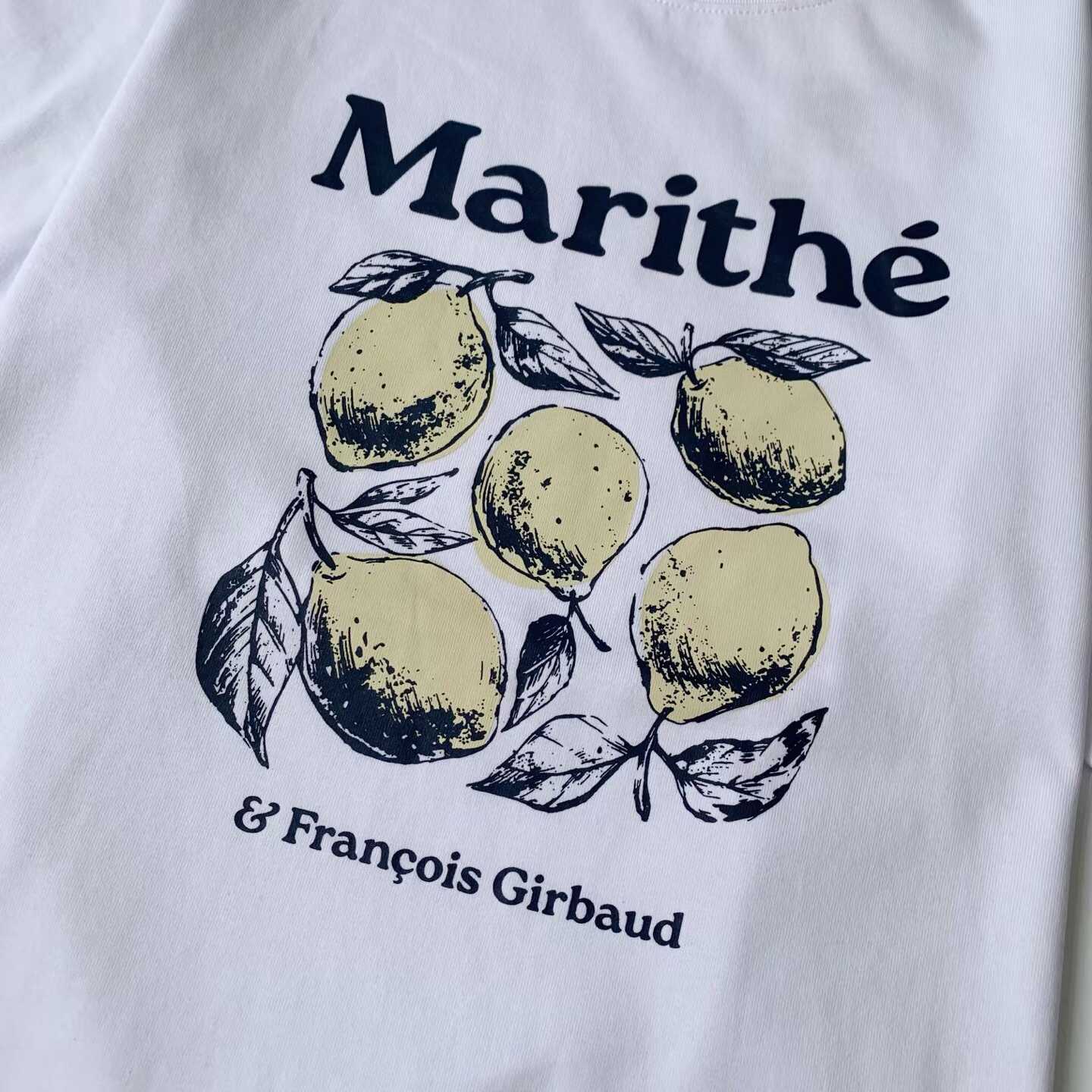 預訂 MARITHE AEROCOOL檸檬短袖Tee [貨號26C017]