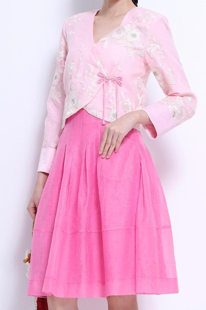 长袖旗袍上衣 2686