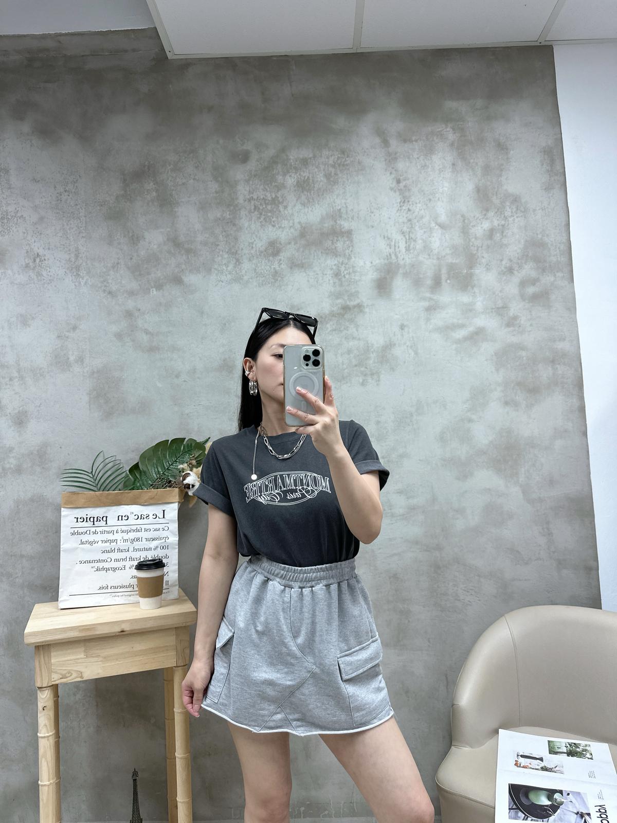 J22 棉質工裝裙