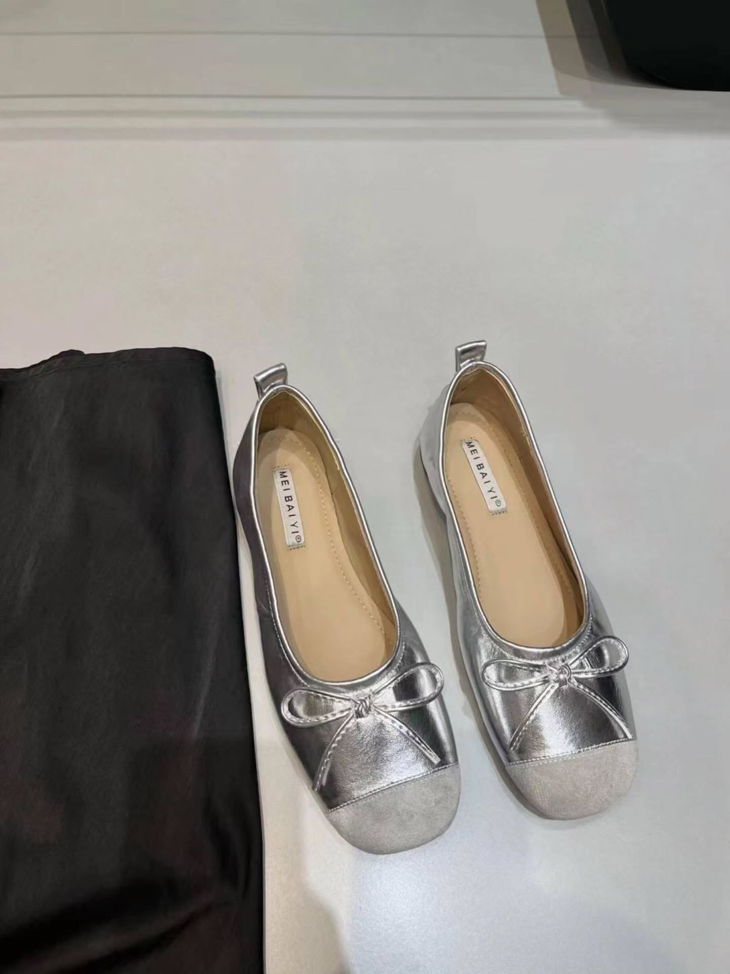 6638-32 法式蝴蝶结平底鞋 🇨🇳