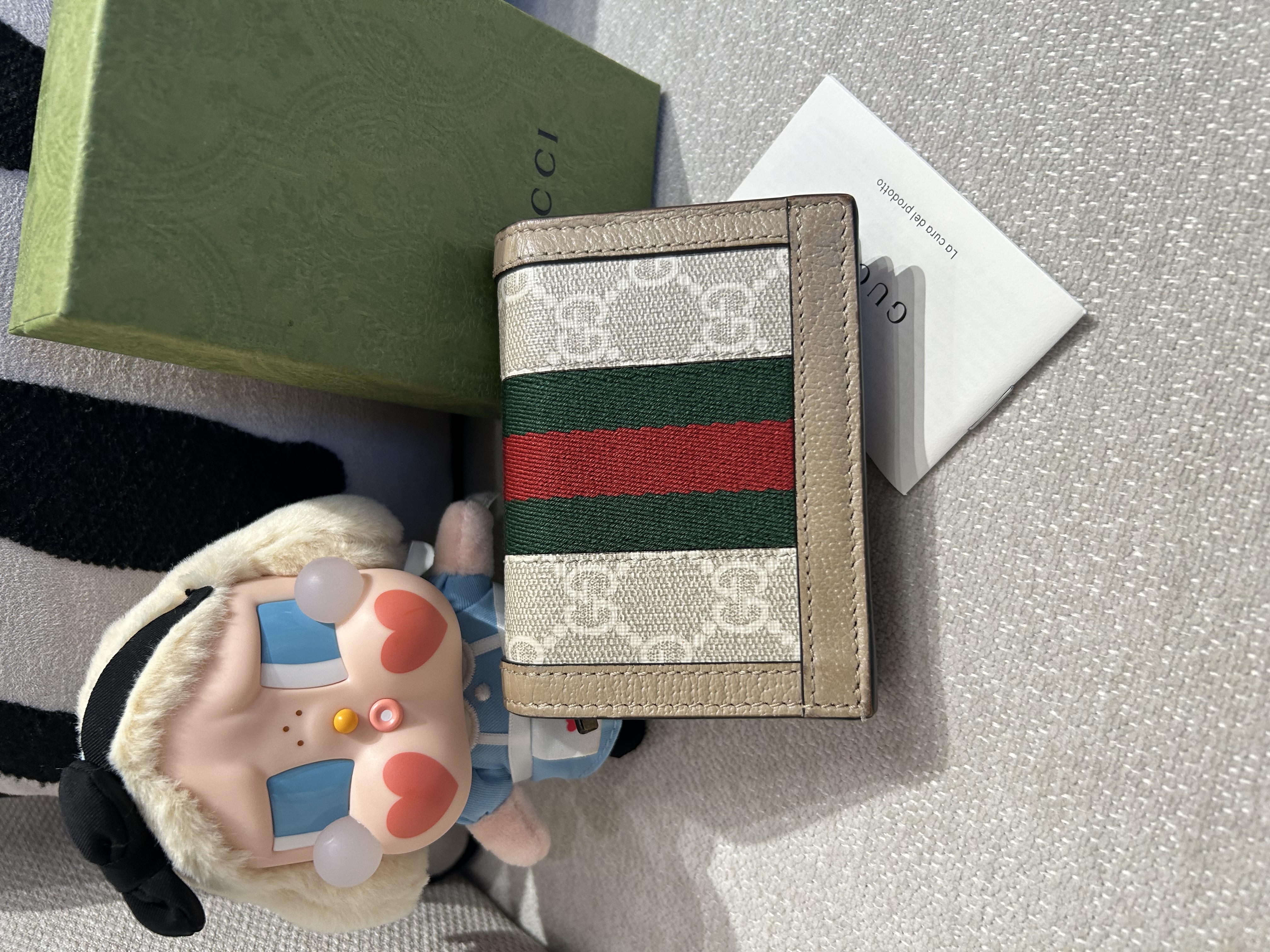 Gucci Wallet 100%Authentic, 95%New ✅booklet✅Box