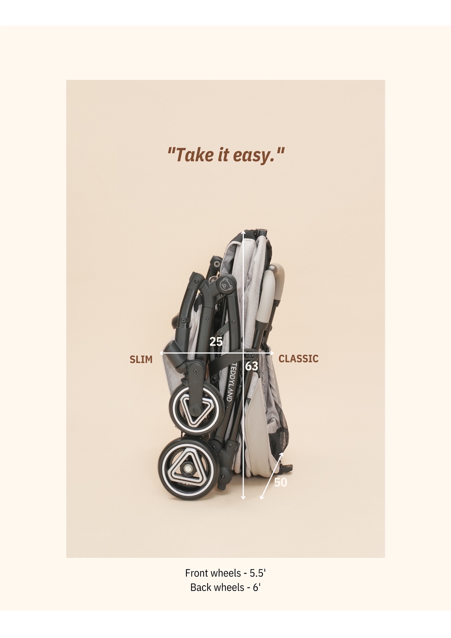 TeddyLand Classic 寵物手推車