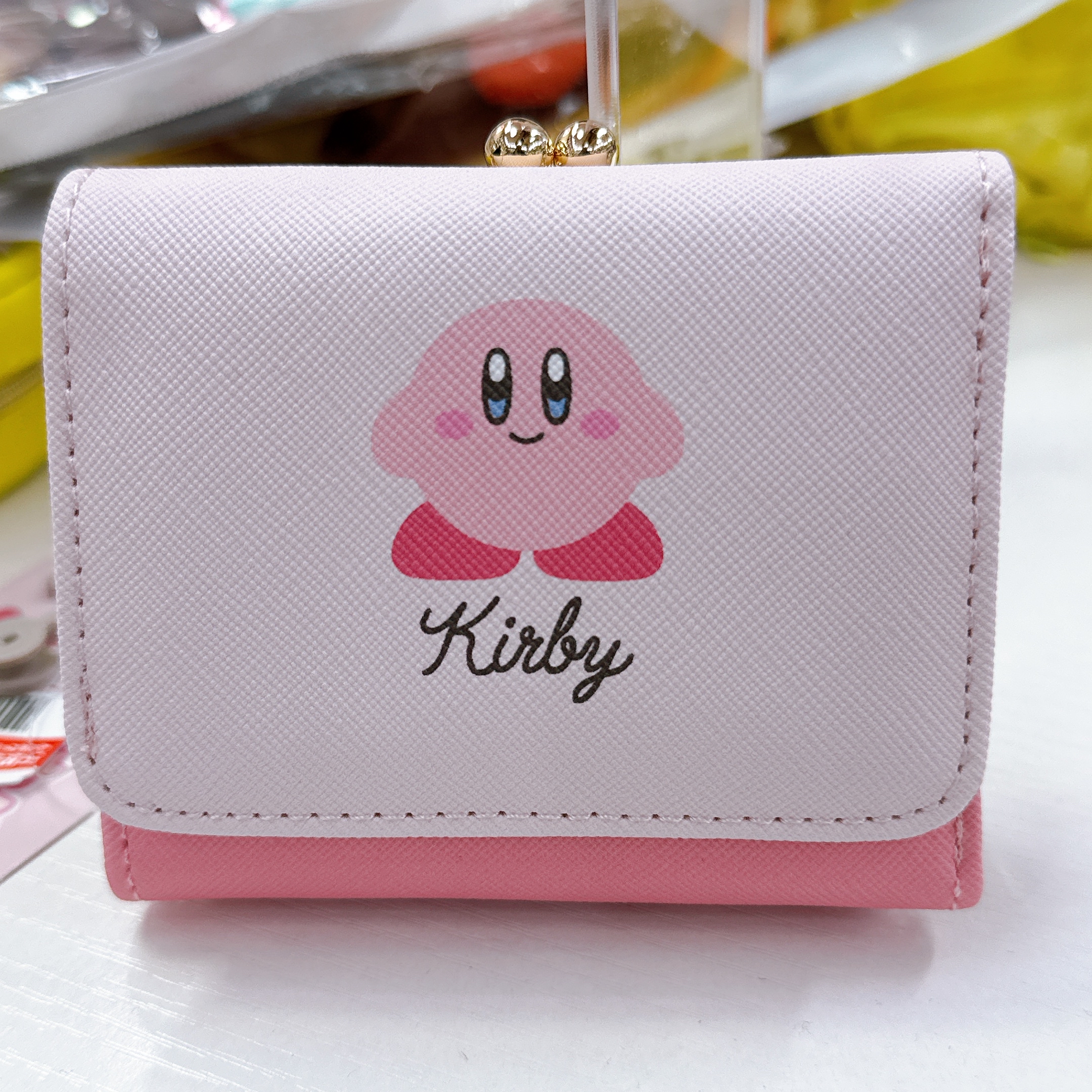 日本直送本店獨家發售Sanrio水怪 pc  星之卡比化妝袋 銀包