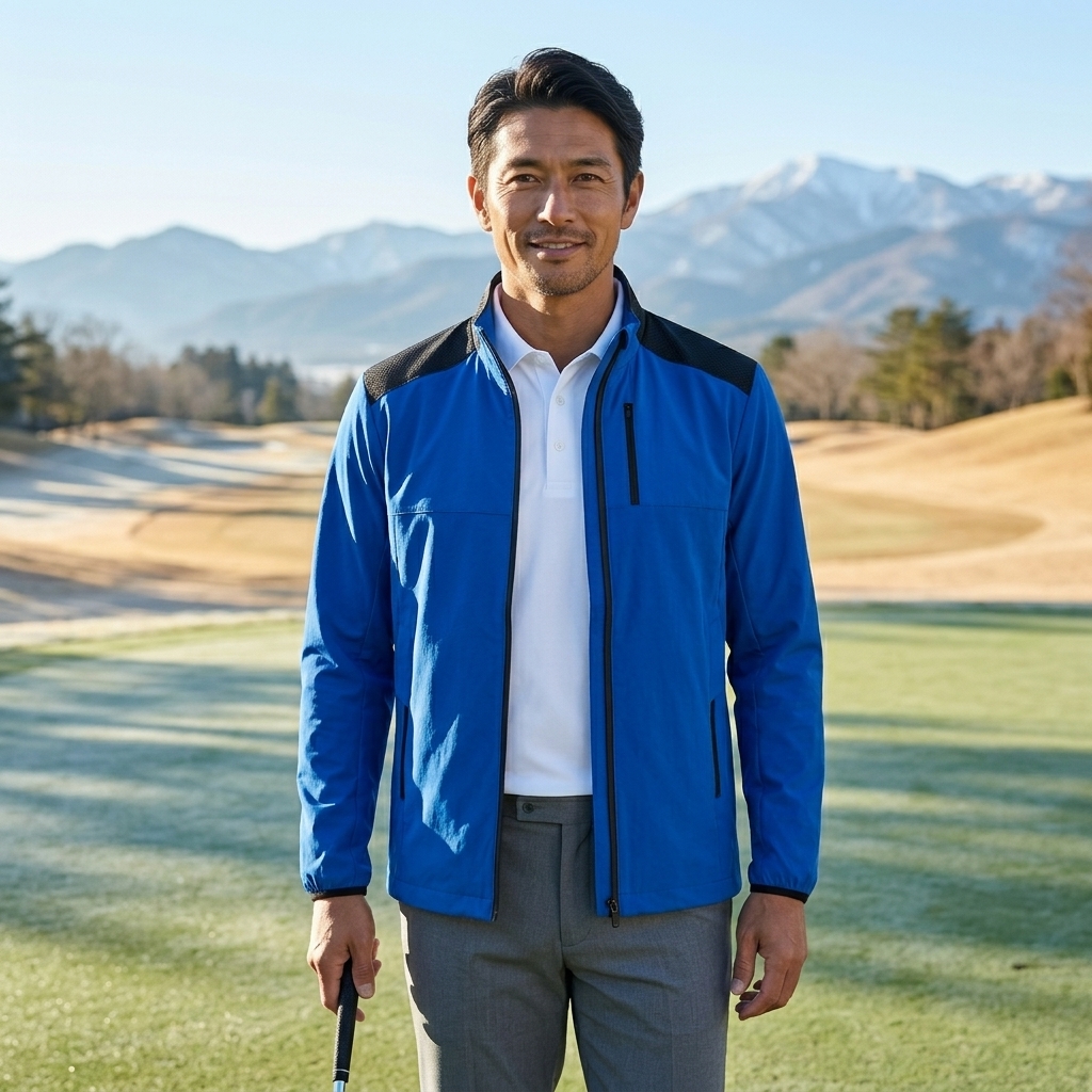 CLV Men's Solar Heat Reflector Golf Jacket  男士太陽能蓄熱防風高爾夫外套