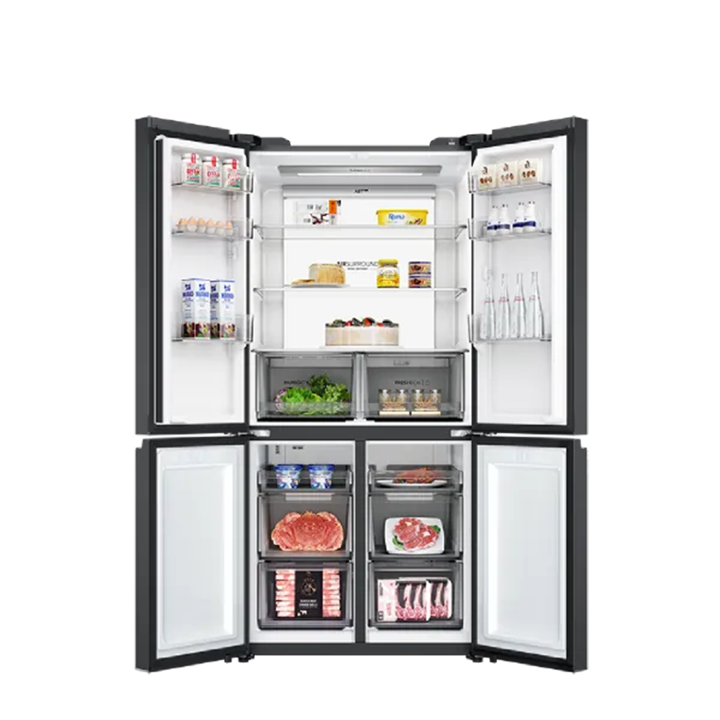 Haier 758L Multi-Door Inverter Glass Fridge (HRF-IM758FG)
