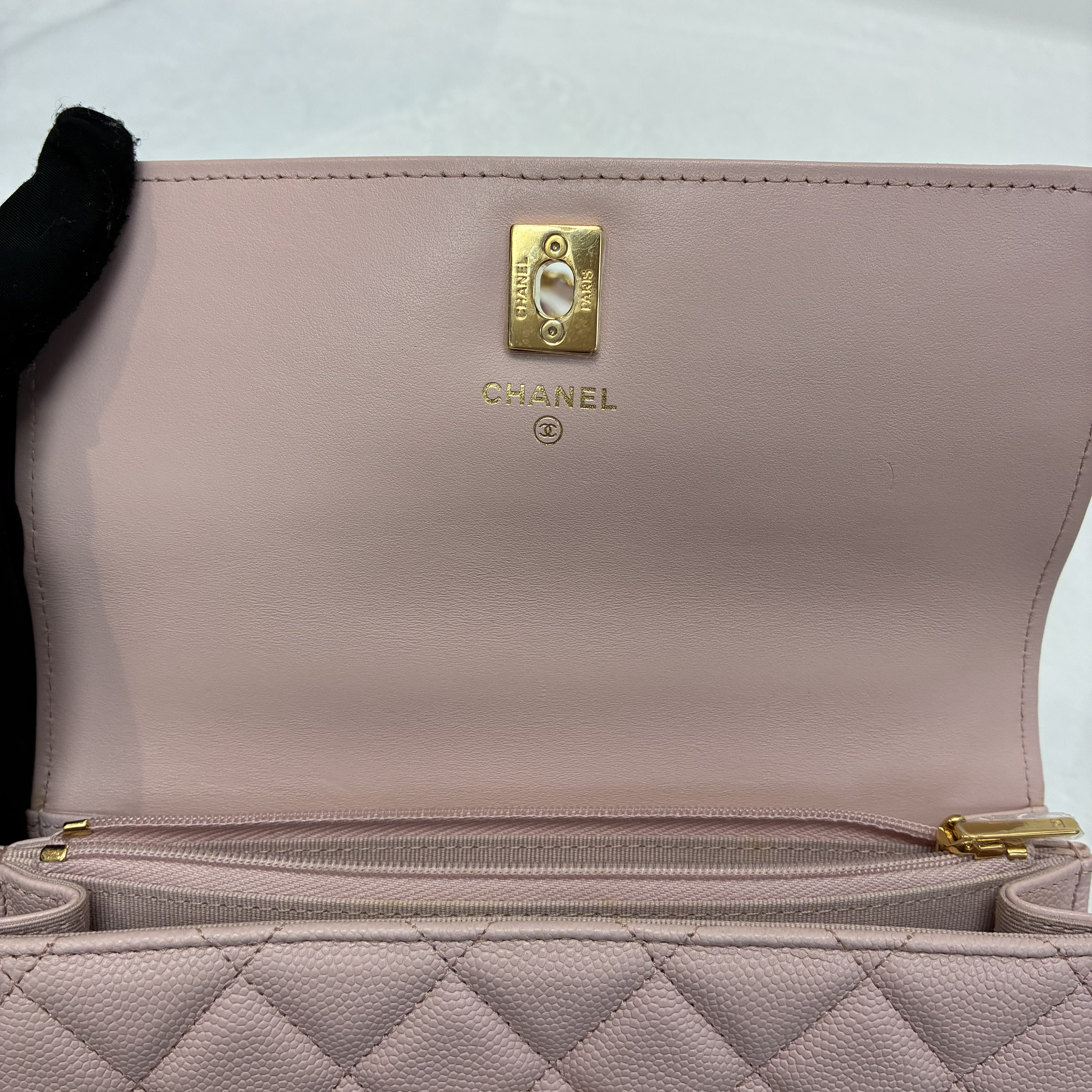 Full set Chanel 雙風琴 woc櫻花粉🎀