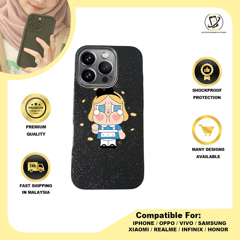 BLING CASE PHONE FOR IPHONE - DESIGN CRYBABY B