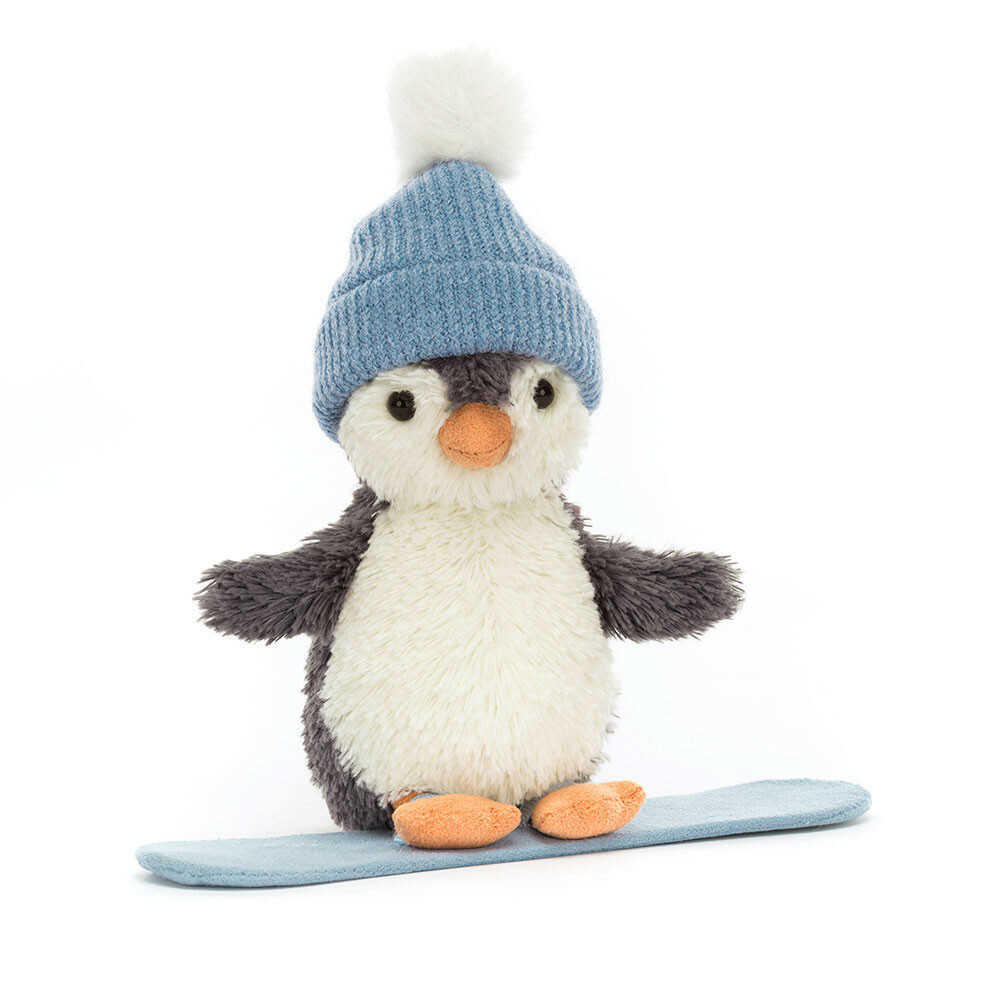 Jellycat Peanut Penguin Snowboarding 冬季滑雪🏂企鵝仔🐧