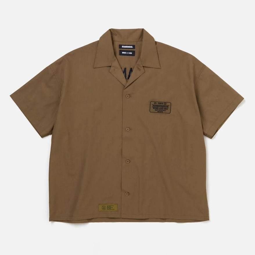 NEIGHBORHOOD X WIND AND SEA WORK SHIRT / (221FRWSN-SHM01S