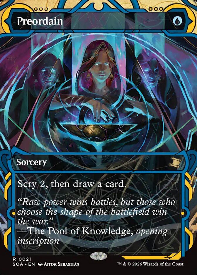 [EN] Preordain [SOA-021] R