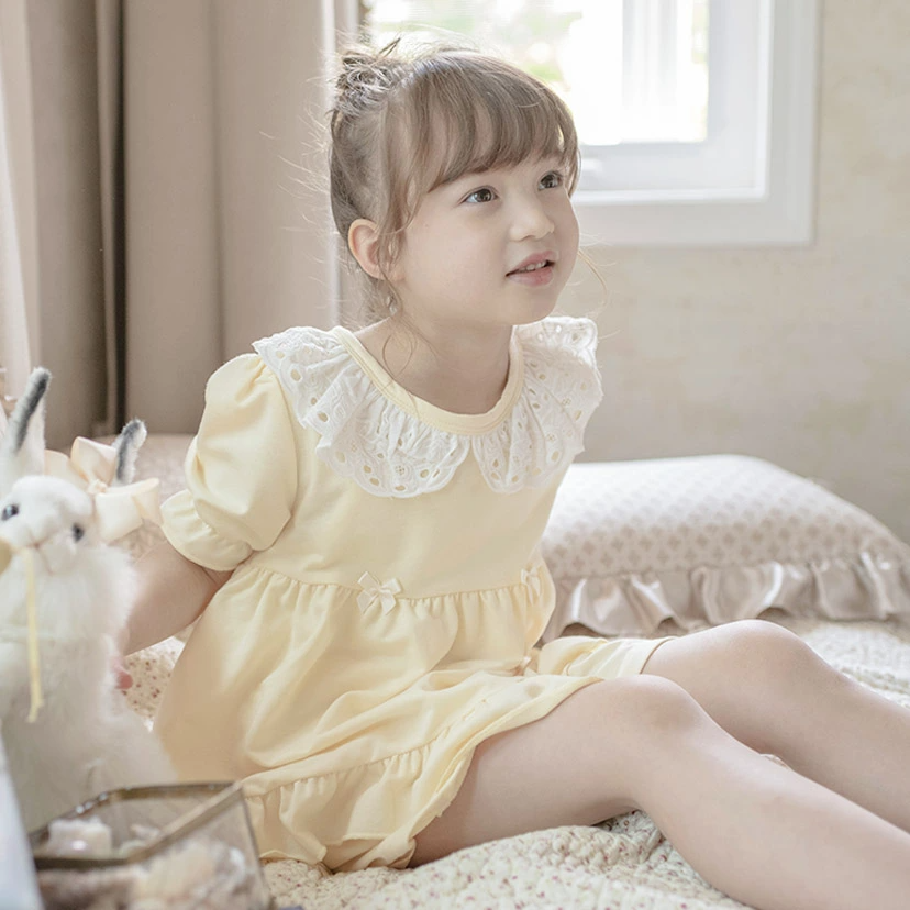 🆕【⭐訂購⭐】 🇯🇵日本直送 🌀甜美少女 皺褶蕾絲 蝴蝶結 泡泡袖 家居服［3款選］🌀[ELCA-0130][260401]