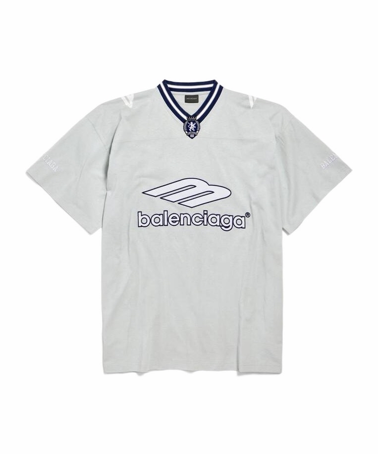 Balenciaga 男士 3b 足球 V 领 T 恤XXS XS S M L XL XXL码