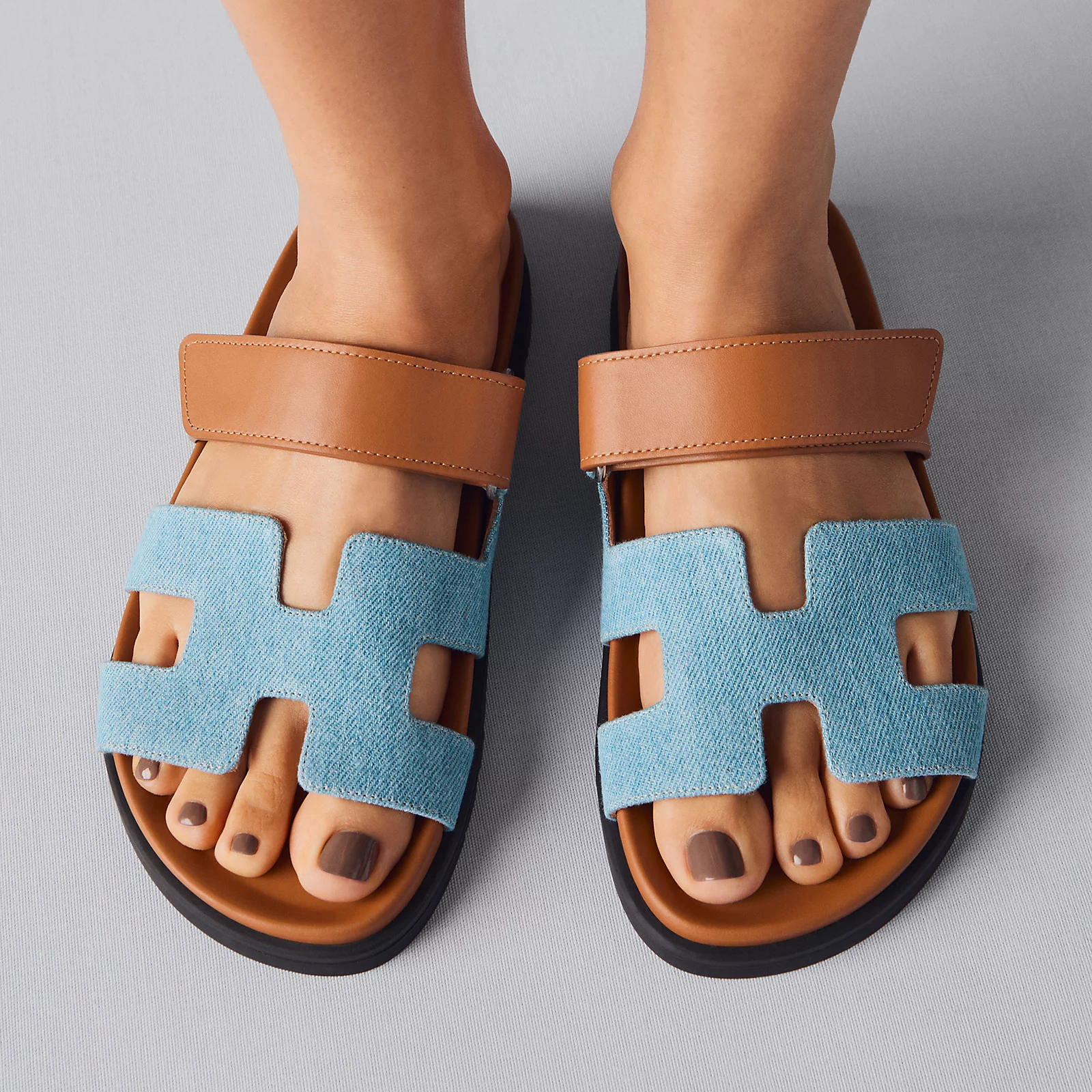 Hermes 全新🆕 Chypre 涼鞋