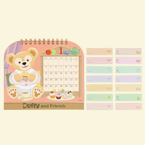 【預訂】TDR Duffy 座枱曆 2027